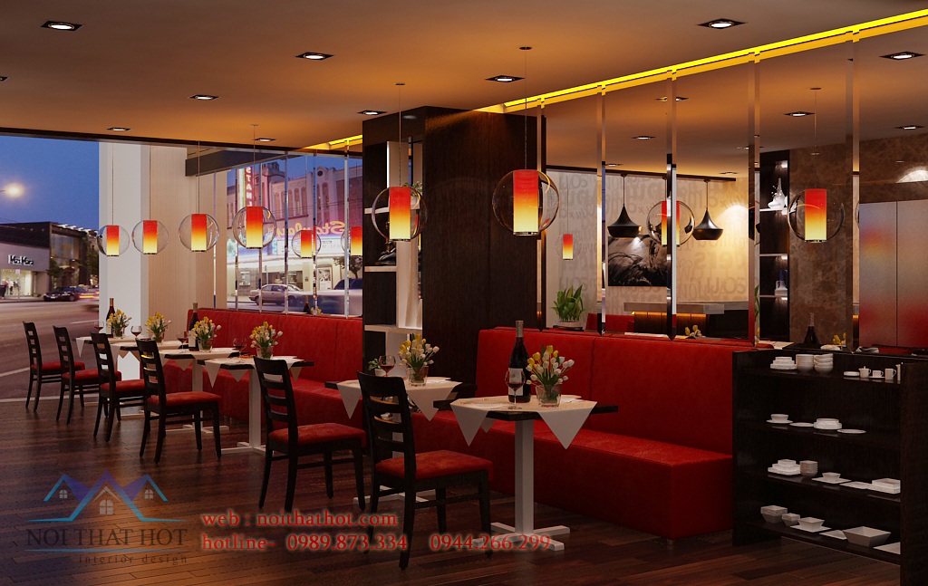 Thiết kế nhà hàng Janes Bistro restaurant