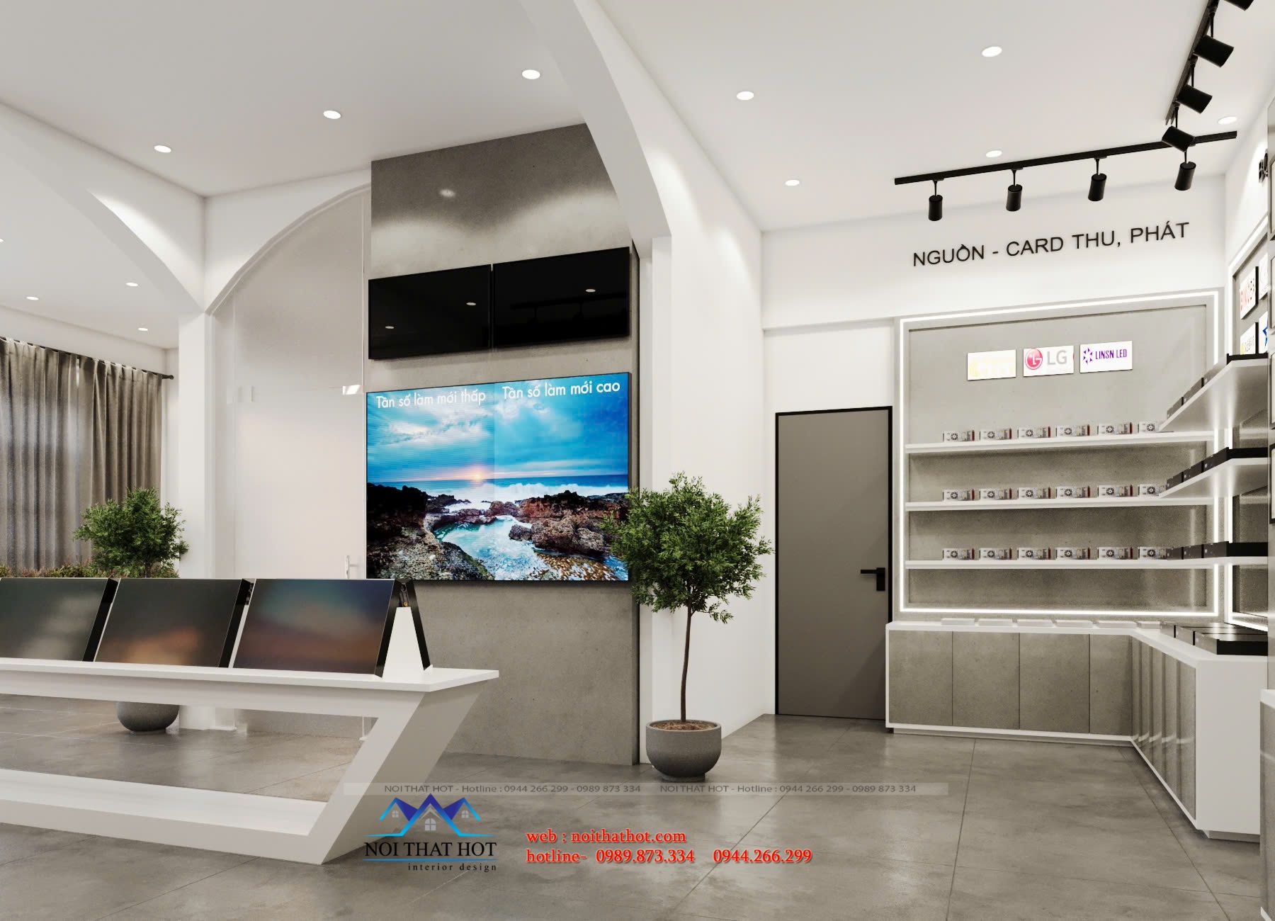 Nội thất cửa hàng