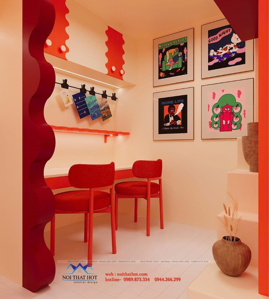 trang trí workshop nhỏ