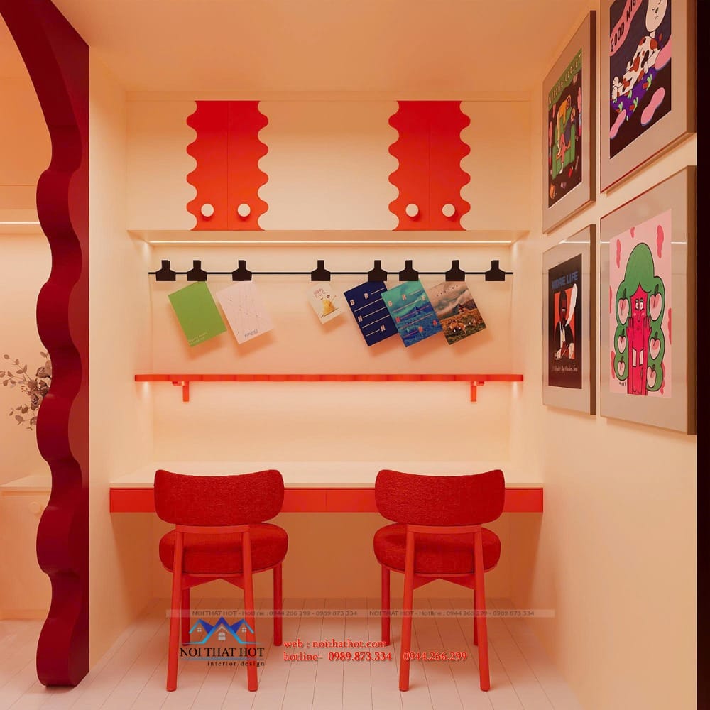 tận dụng không gian mặt bằng