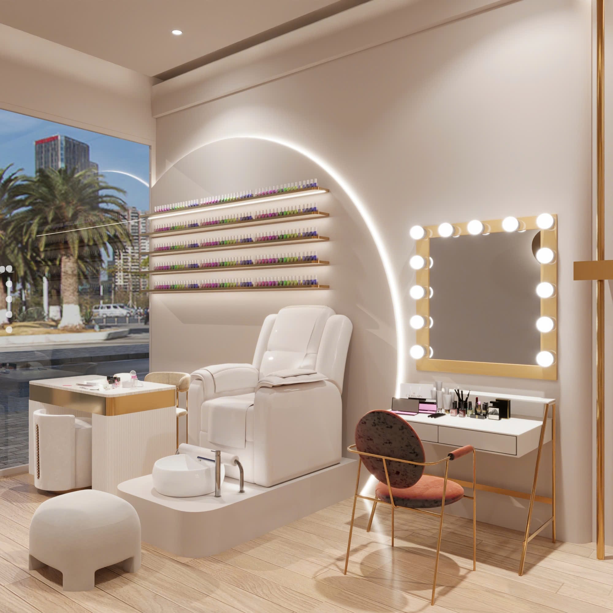 tiệm nail đẹp