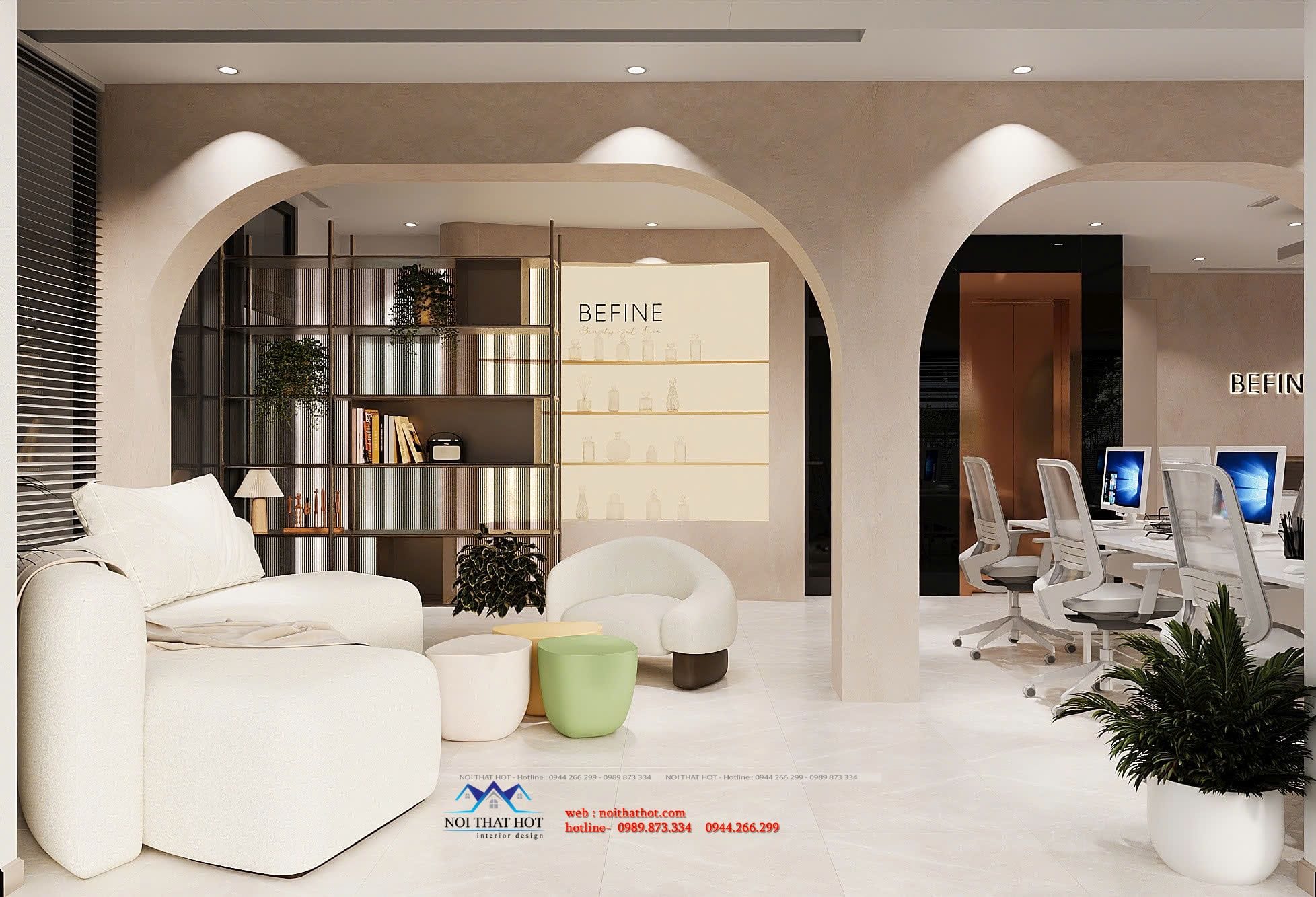 khu vực tiếp khách