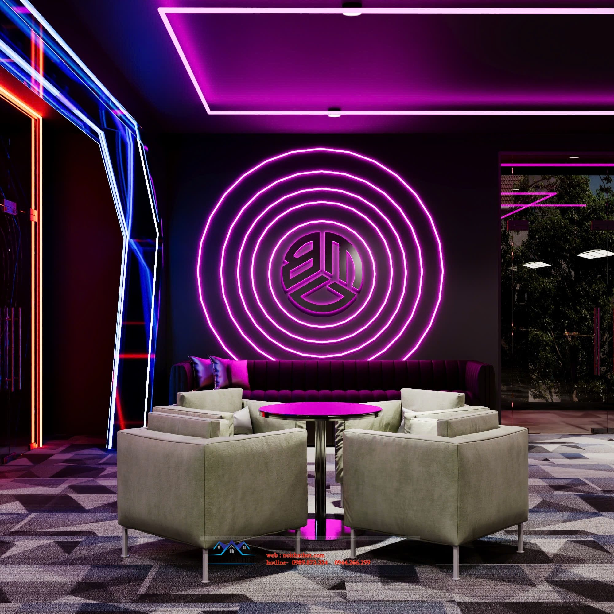 góc check-in quán bida