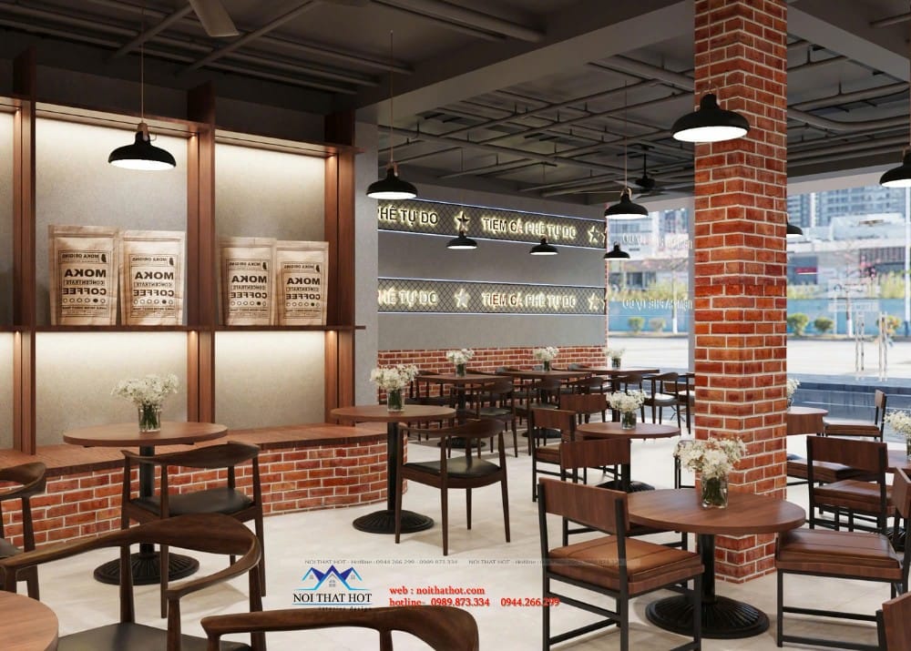 bài trí không gian cửa hàng