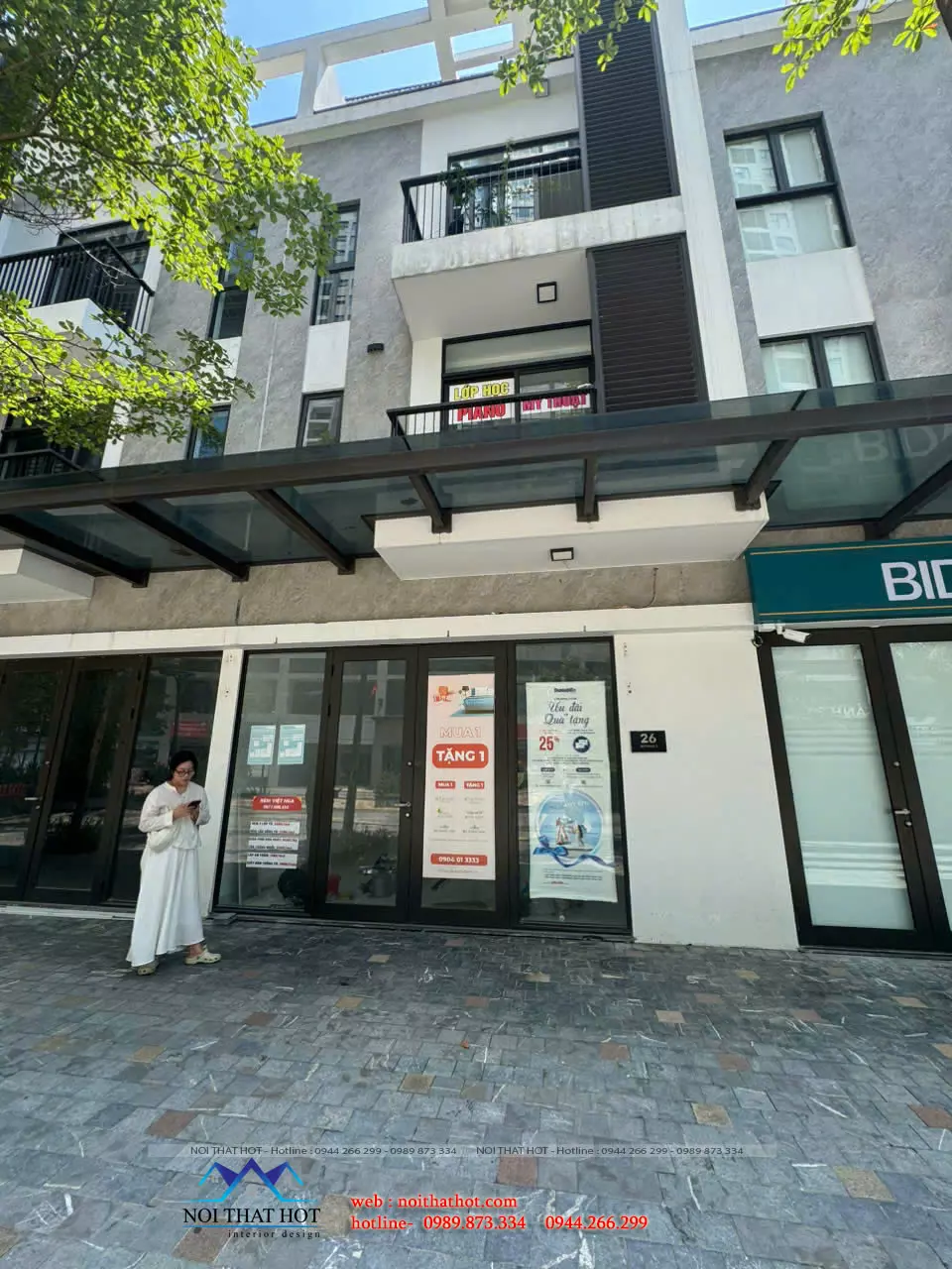 hiện trạng mặt bằng