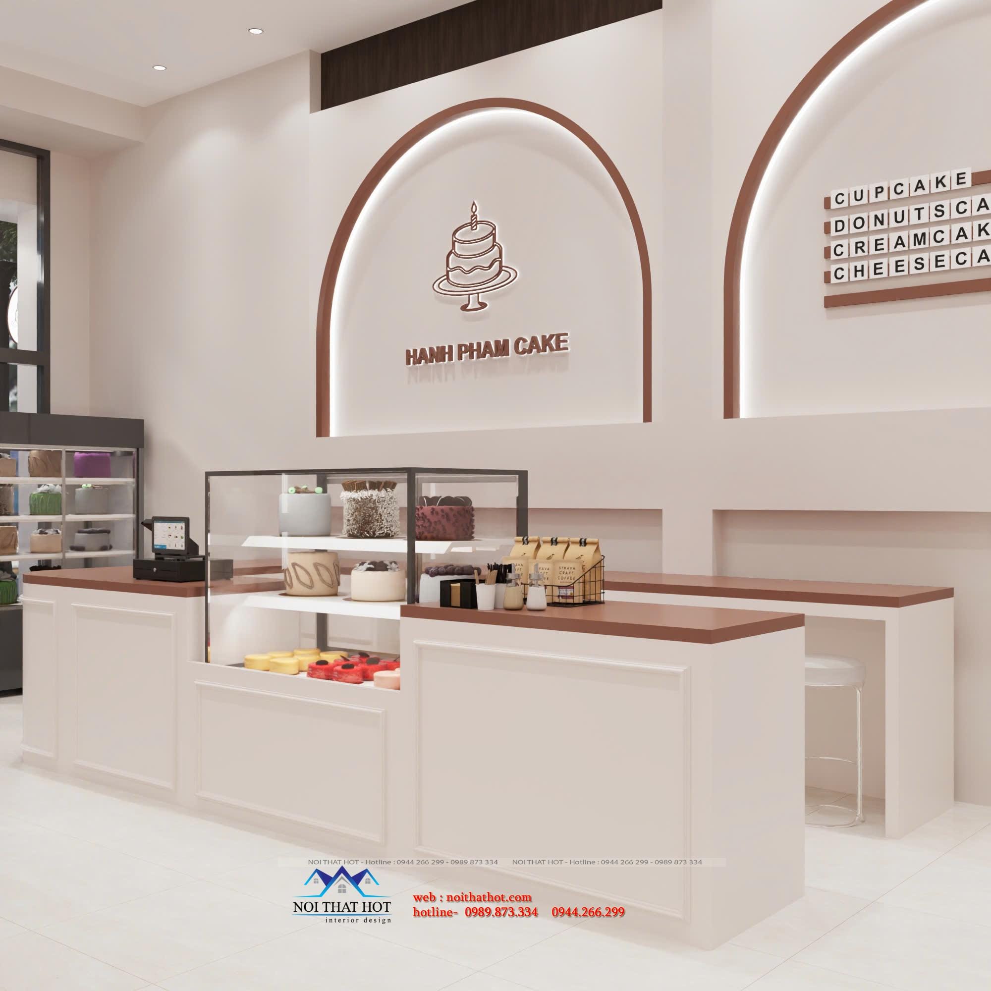 vách logo cửa hàng đẹp