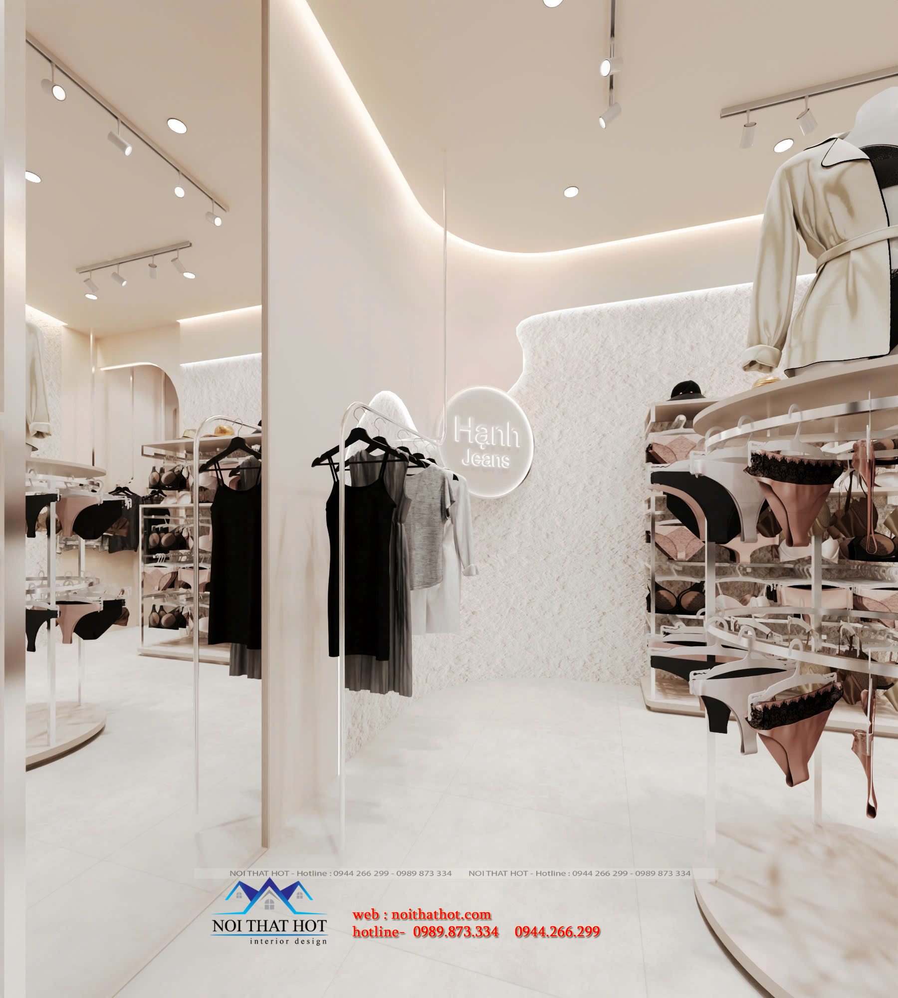 góc livestream shop thời trang