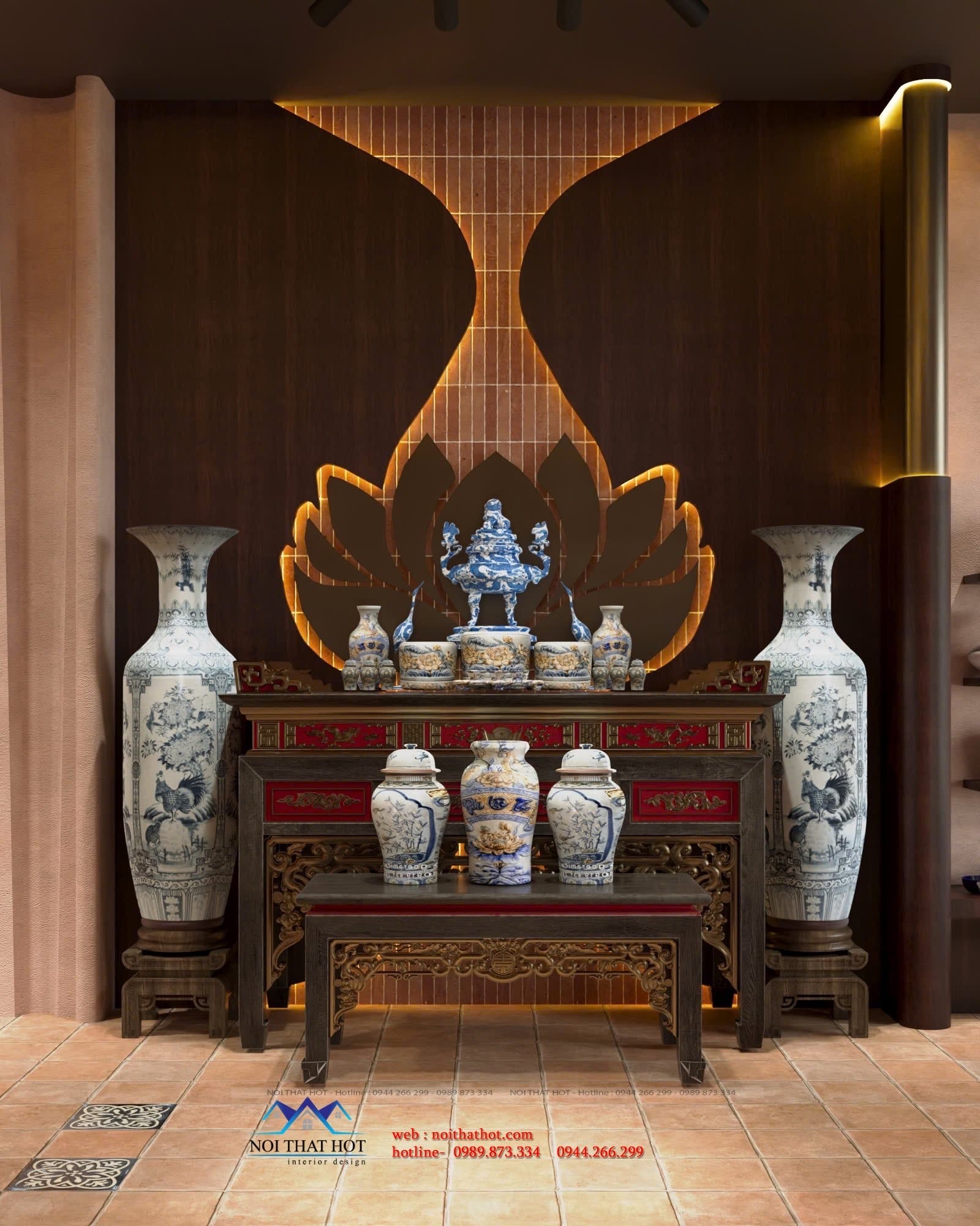 góc mô phỏng tại showroom