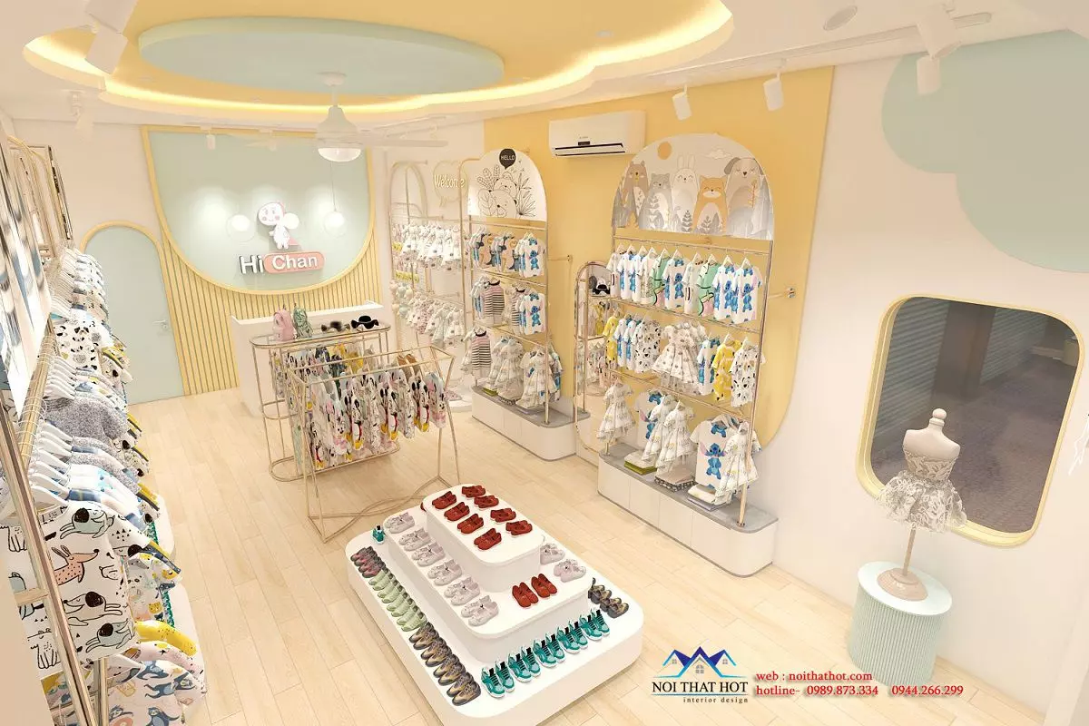nội thất shop thời trang