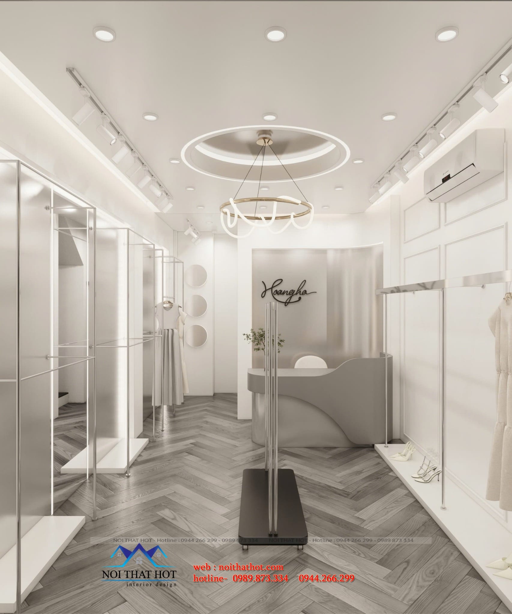 phối màu không gian