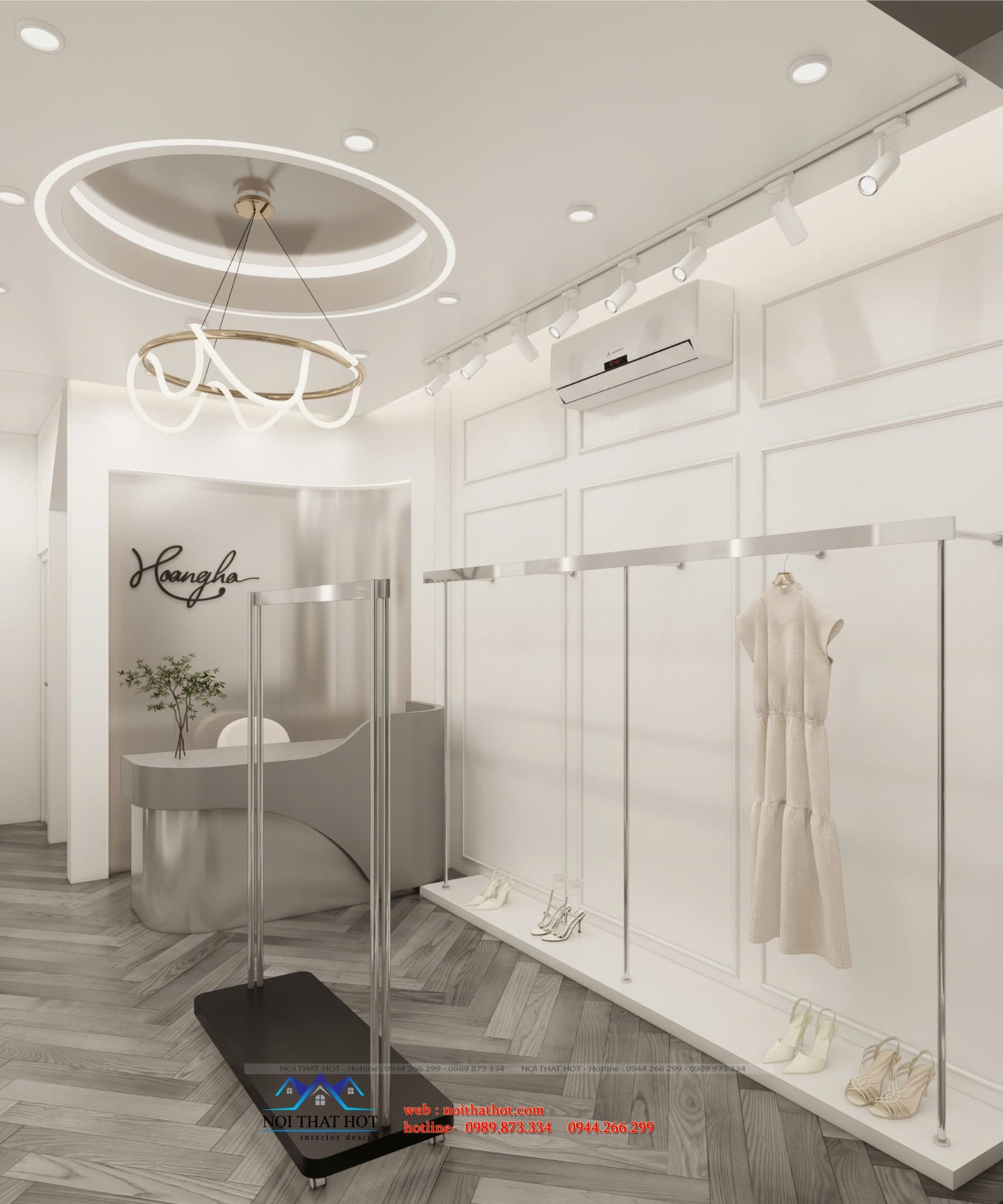nội thất shop thời trang
