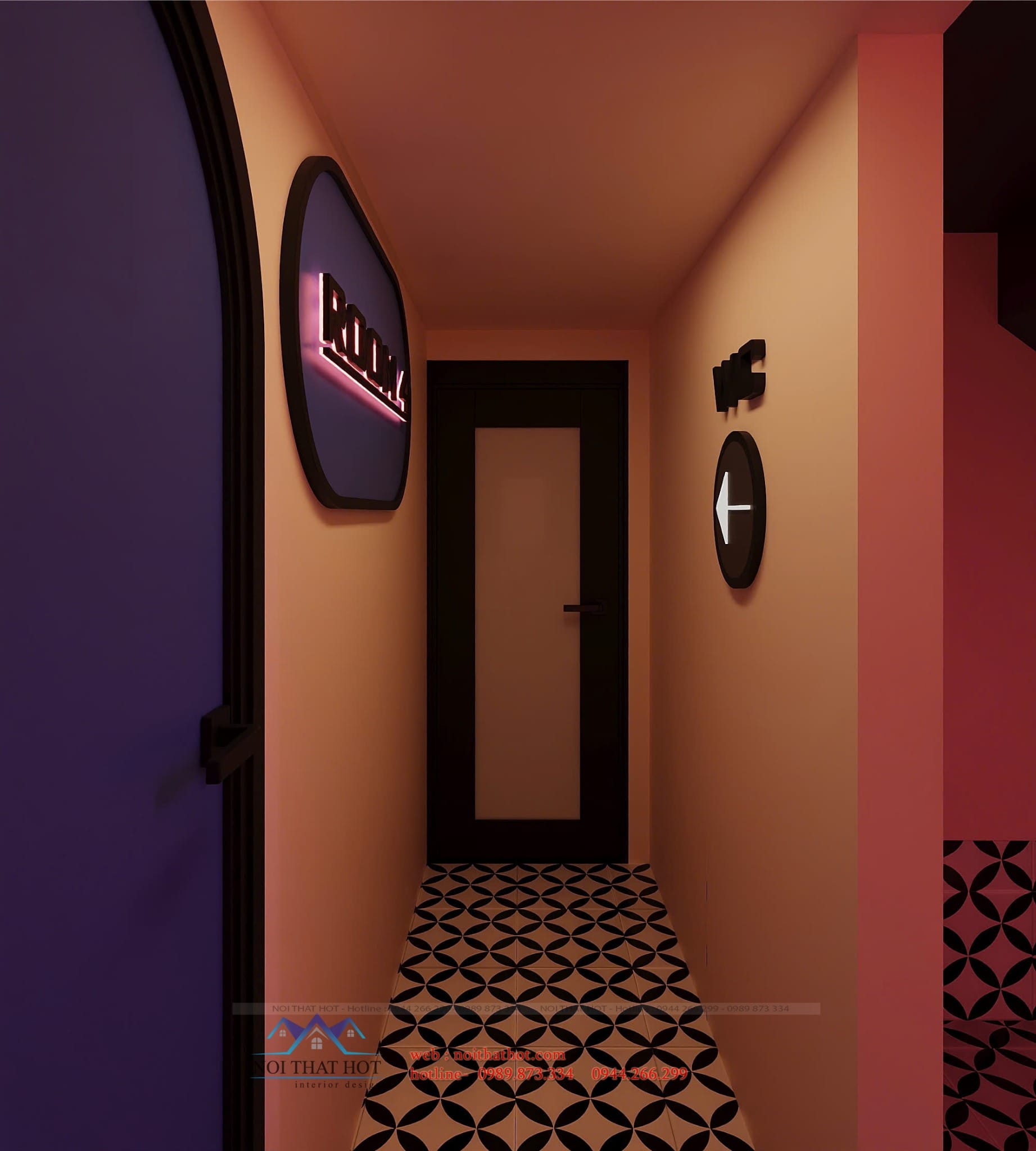 lối vào wc