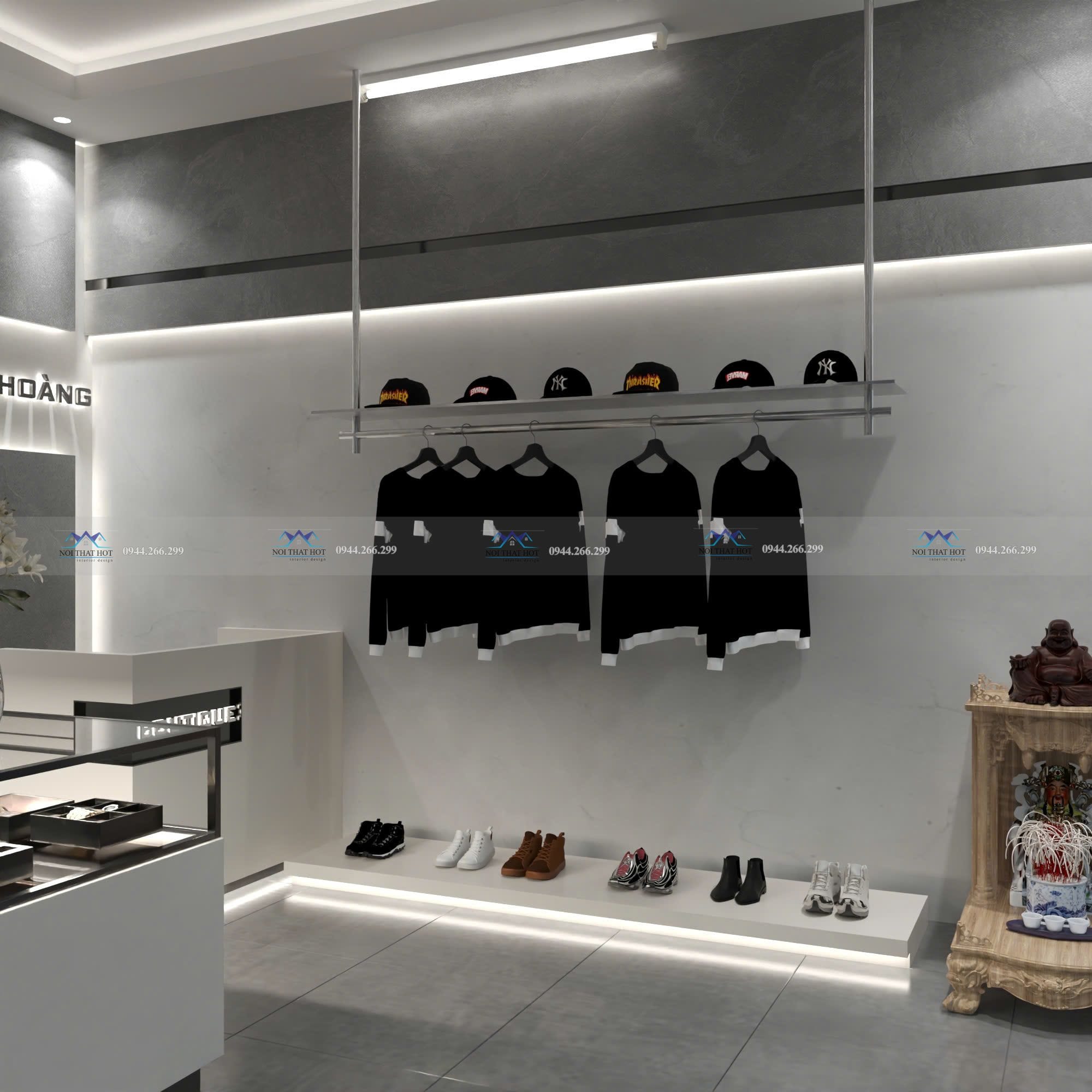 nội thất shop thời trang