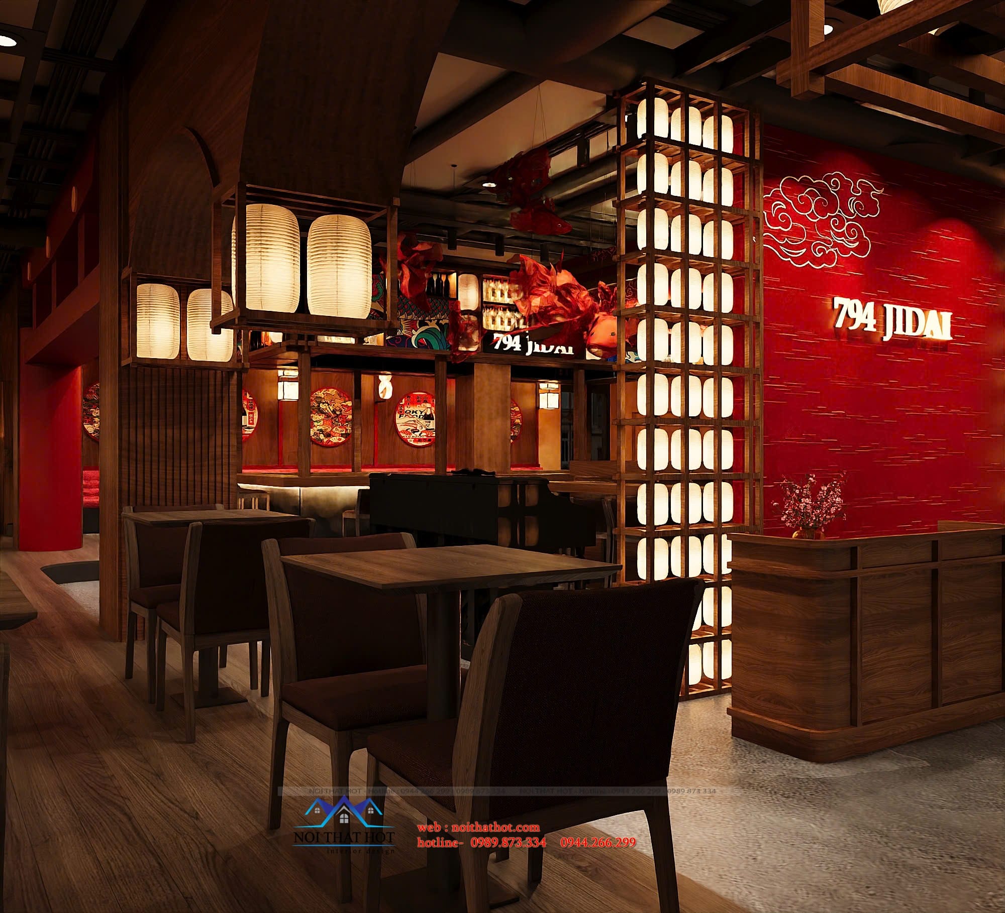 bàn ghế nhà hàng