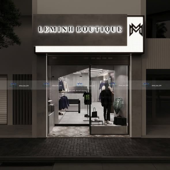 biển hiệu shop thời trang