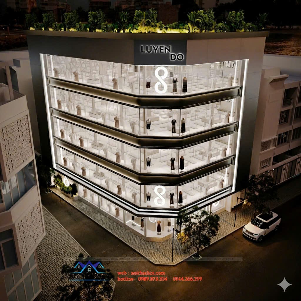 Thiết kế trung tâm thời trang LUYEN DO 3