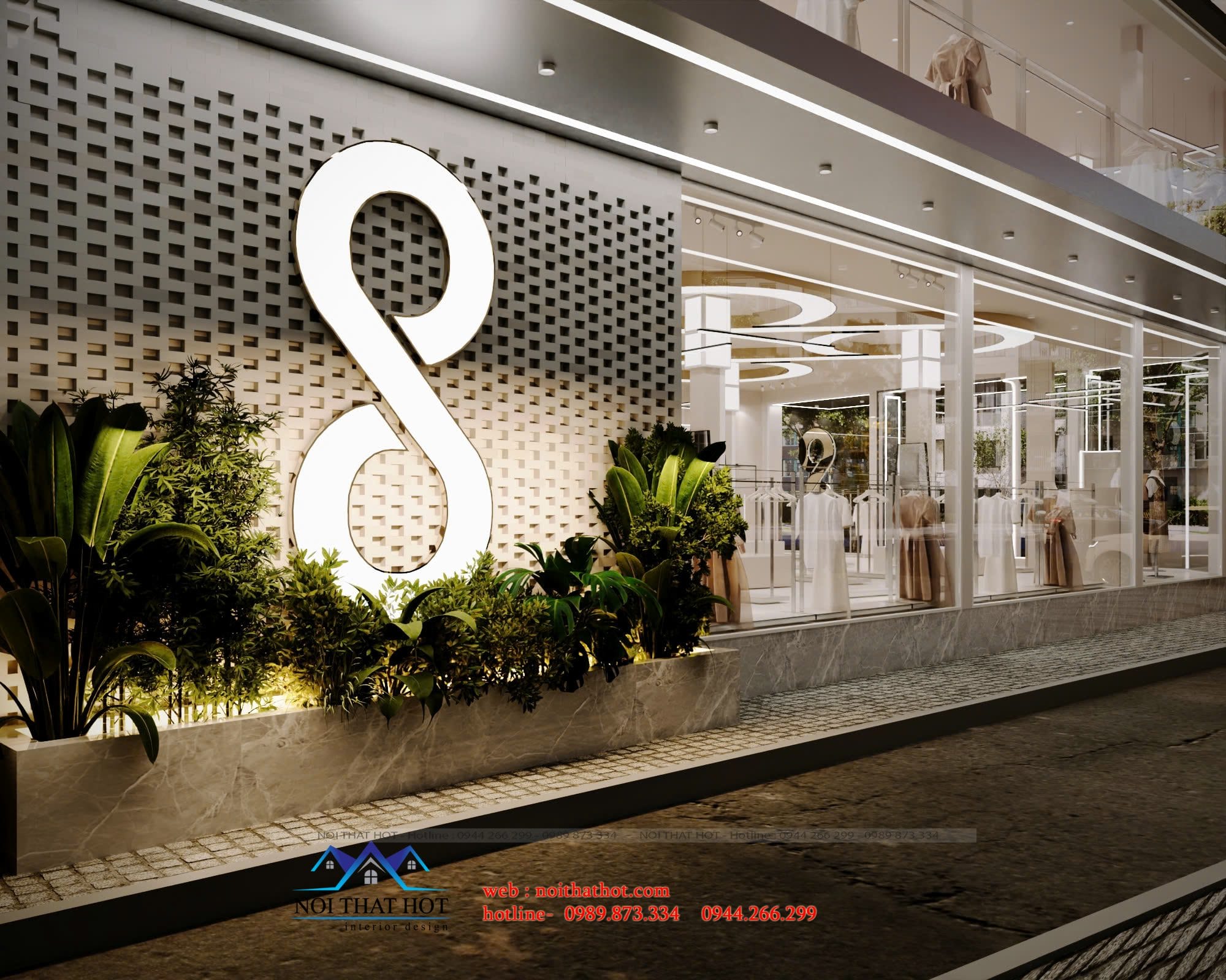 Thiết kế trung tâm thời trang LUYEN DO 4