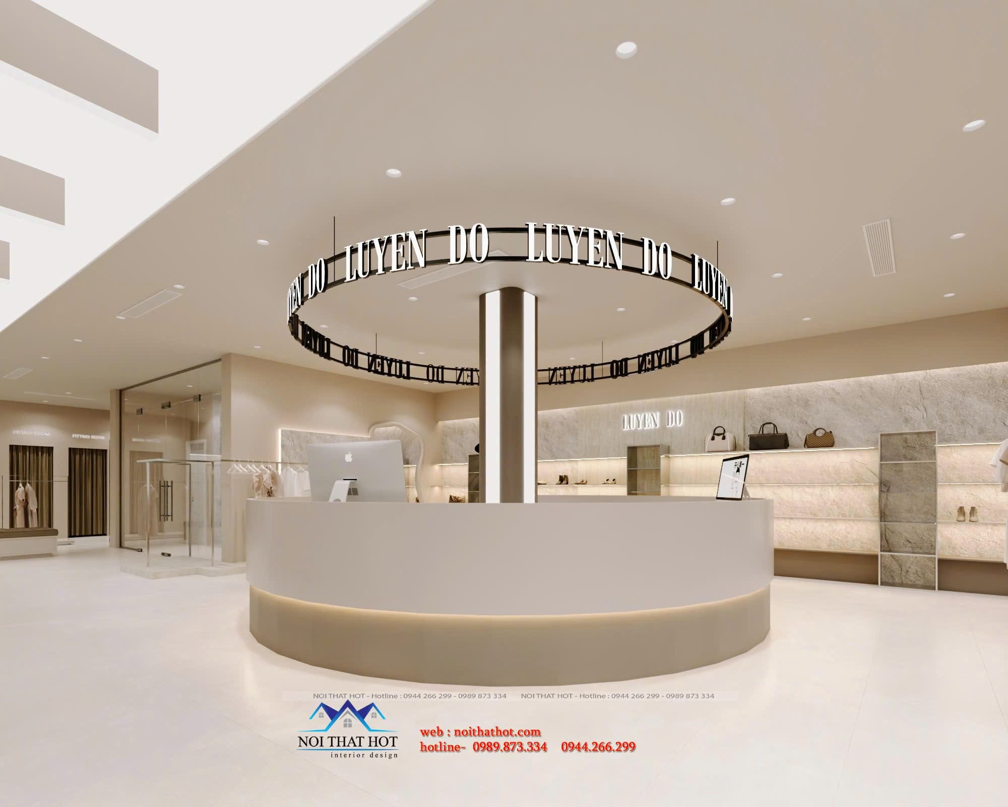 Thiết kế trung tâm thời trang LUYEN DO - Tầng 1 - 10
