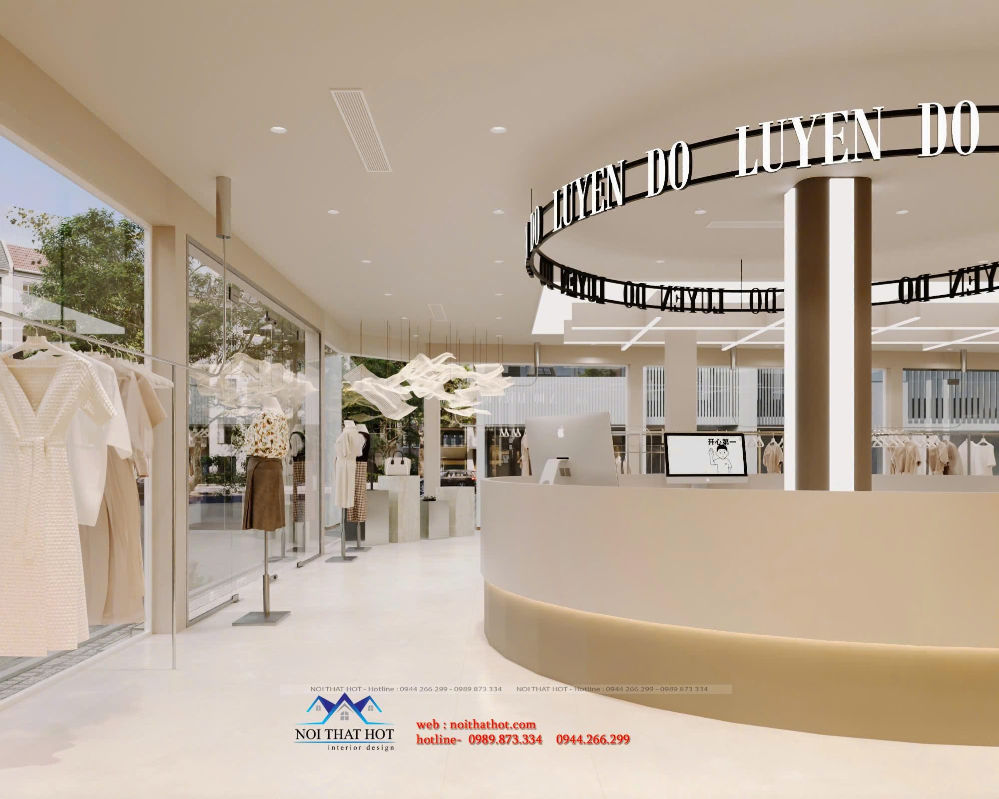 Thiết kế trung tâm thời trang LUYEN DO - Tầng 1 - 11