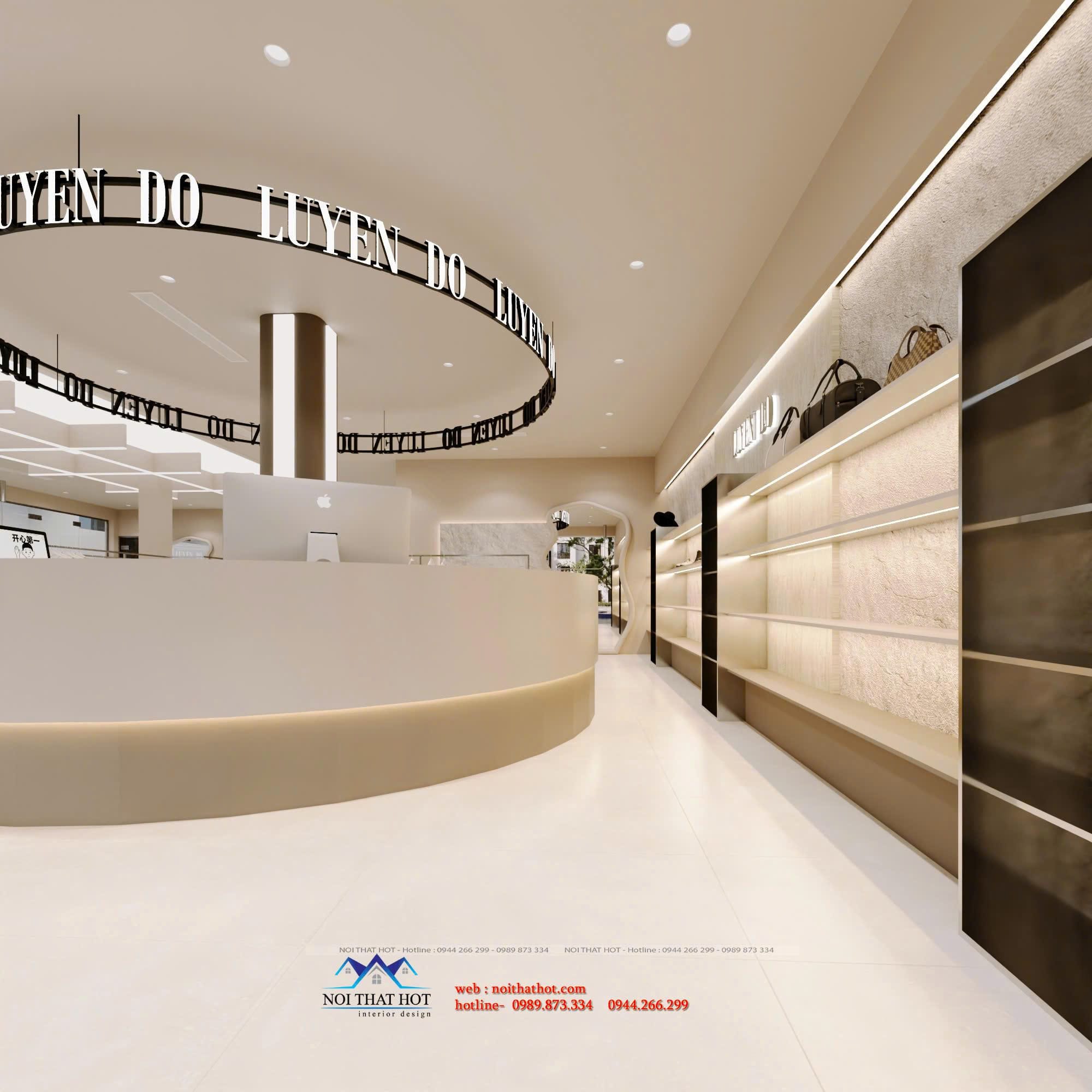 Thiết kế trung tâm thời trang LUYEN DO - Tầng 1 - 2