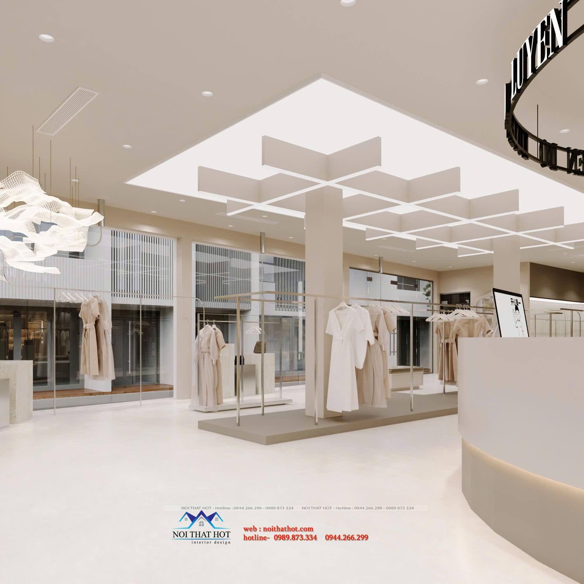 Thiết kế trung tâm thời trang LUYEN DO - Tầng 1 - 4
