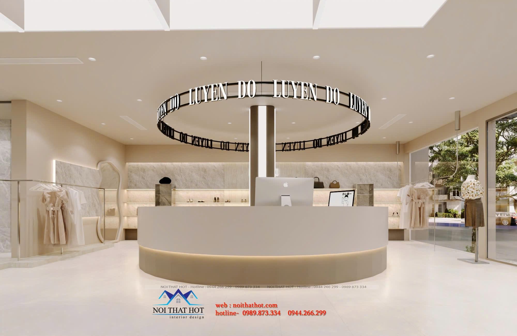 Thiết kế trung tâm thời trang LUYEN DO - Tầng 1 - 9