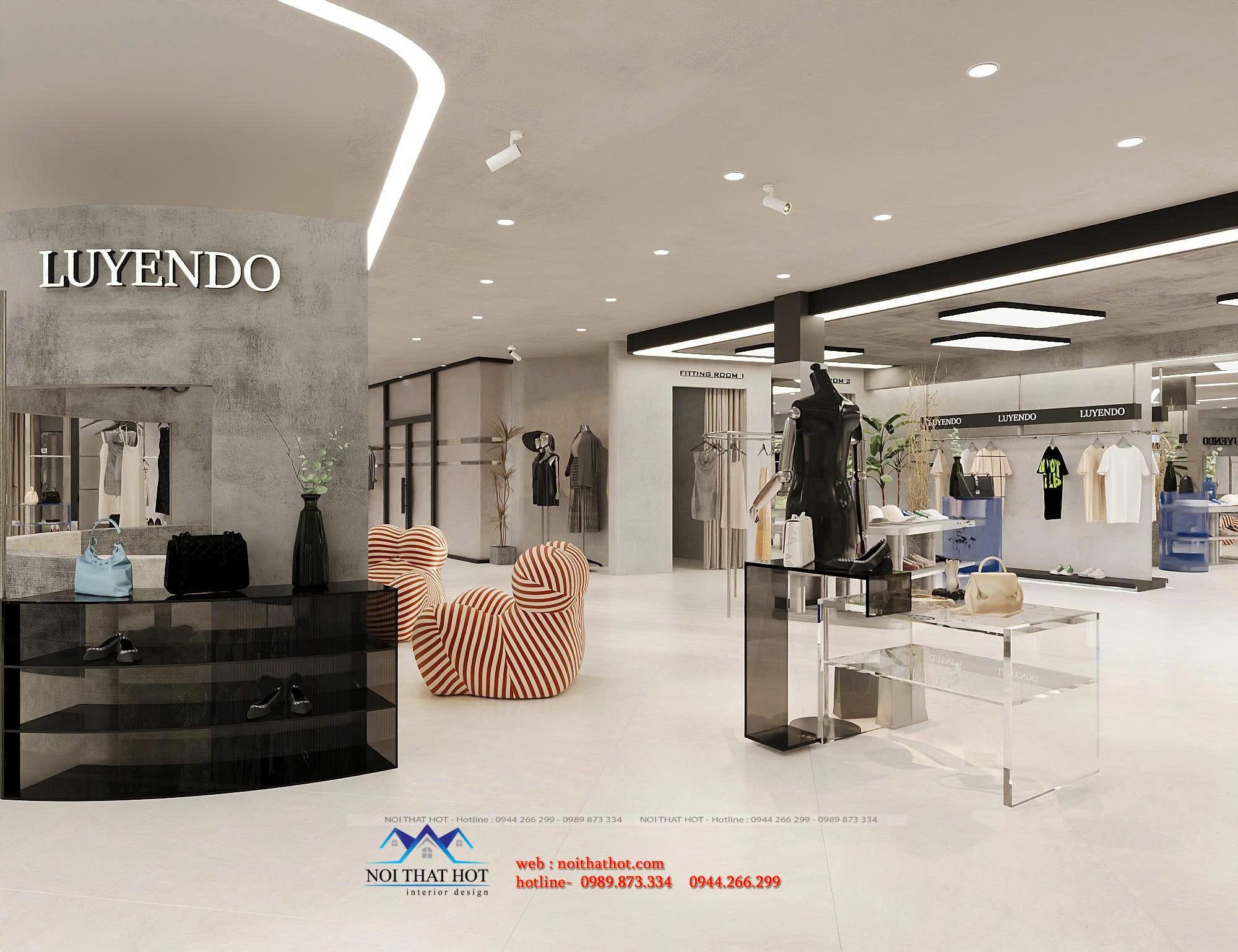 Thiết kế trung tâm thời trang LUYEN DO - Tầng 3 - 4