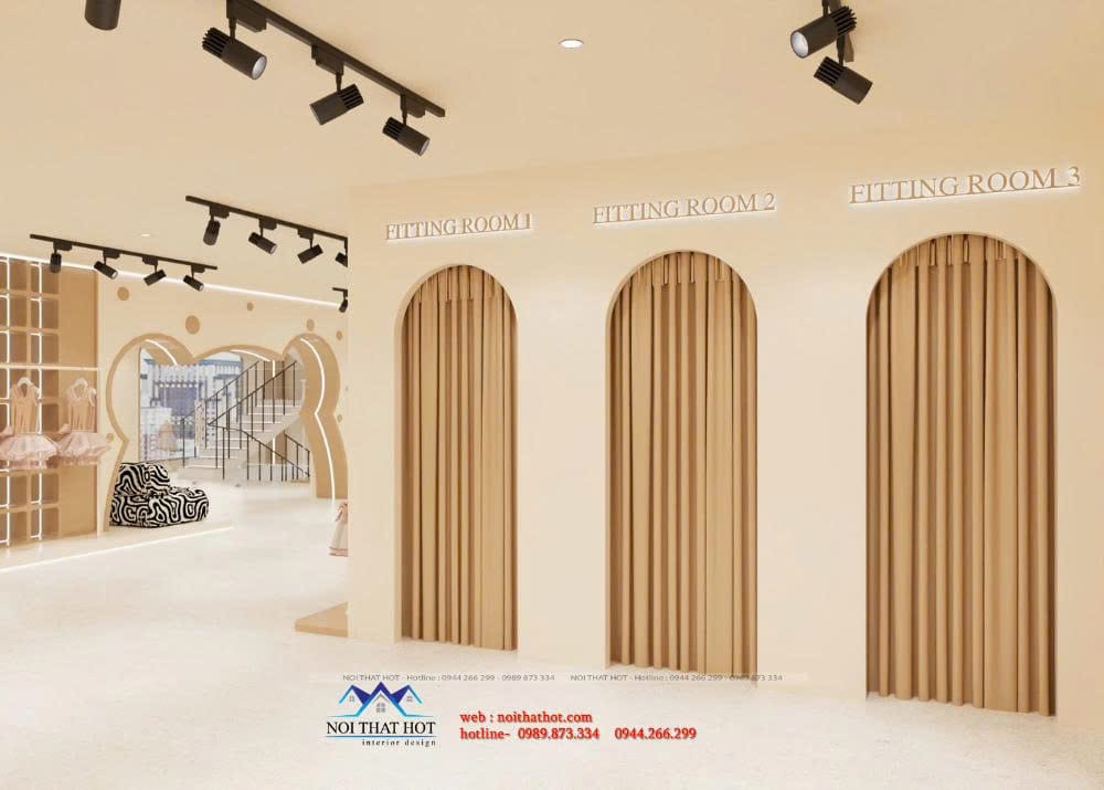 Thiết kế trung tâm thời trang LUYEN DO - Tầng 4 - 7