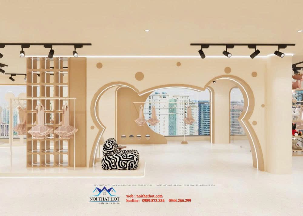 Thiết kế trung tâm thời trang LUYEN DO - Tầng 4 - 8