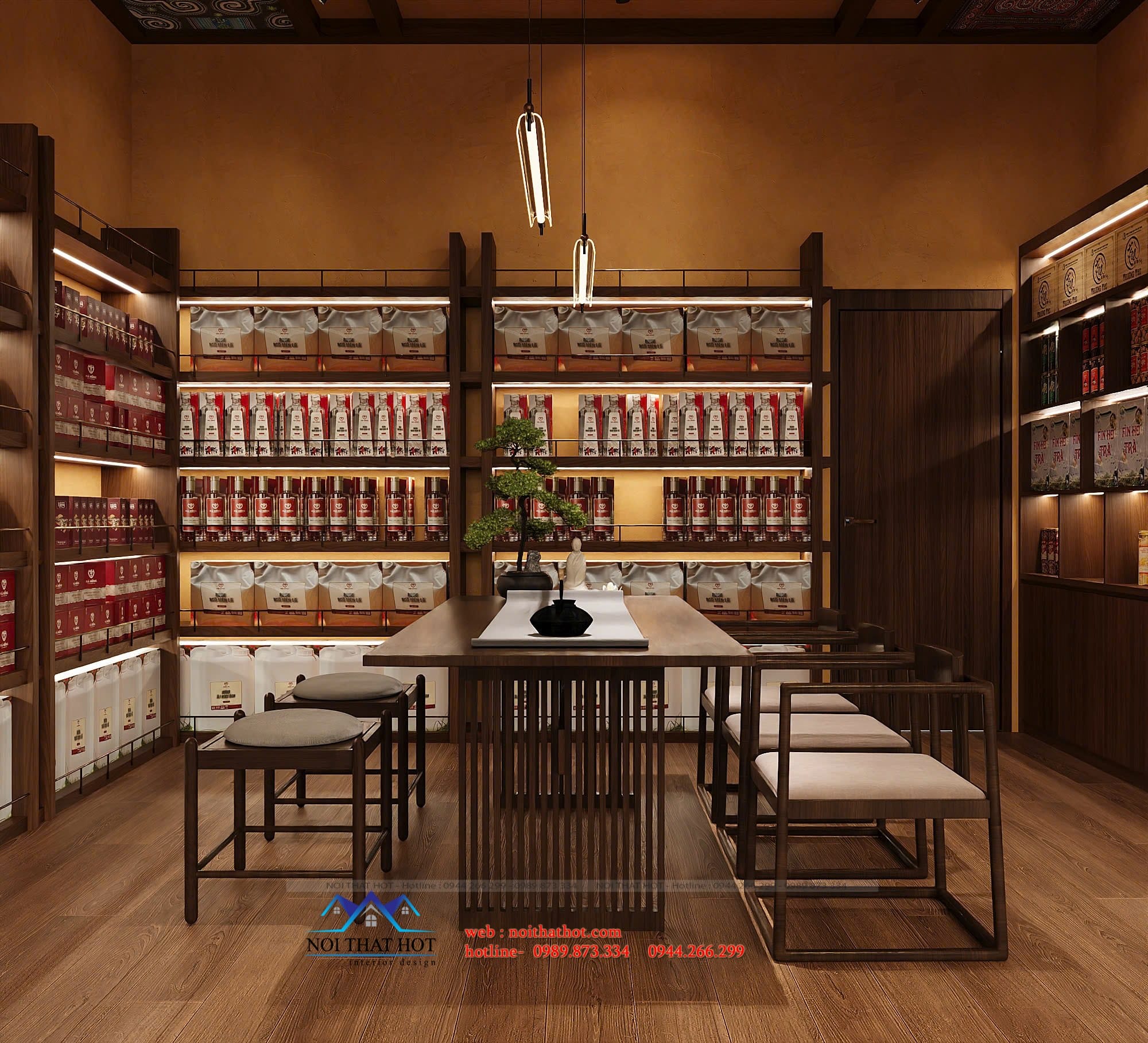 bàn tư vấn cửa hàng