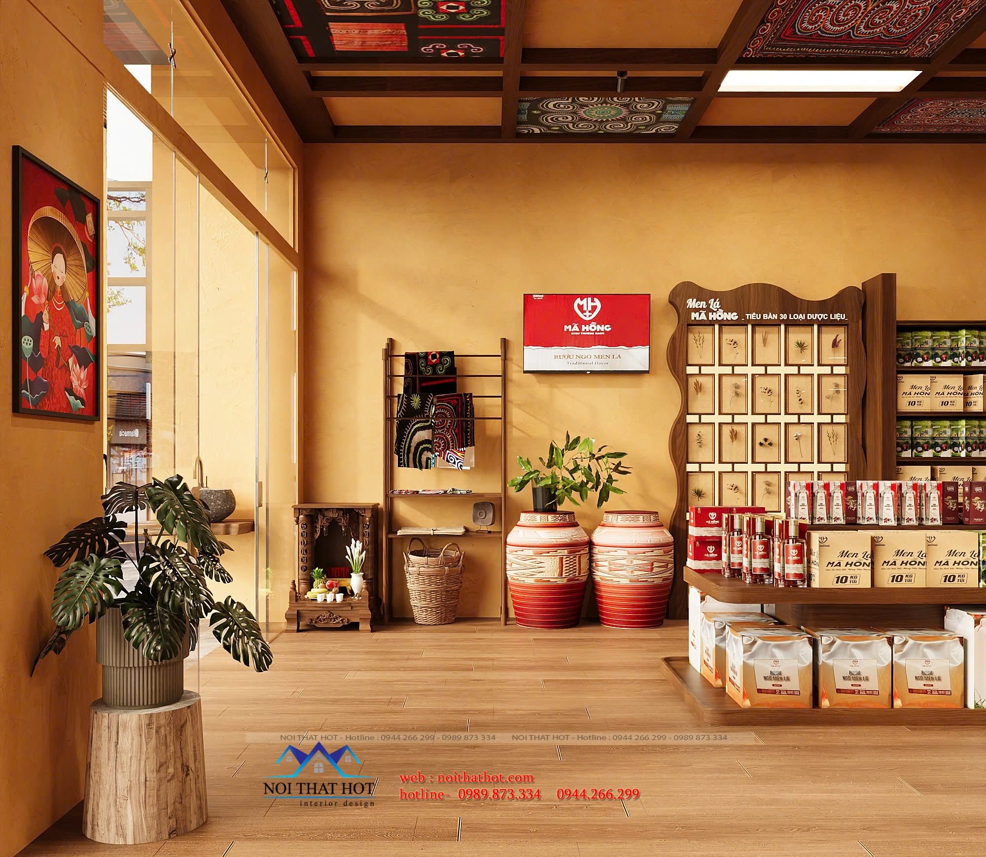 phụ kiện trang trí cửa hàng