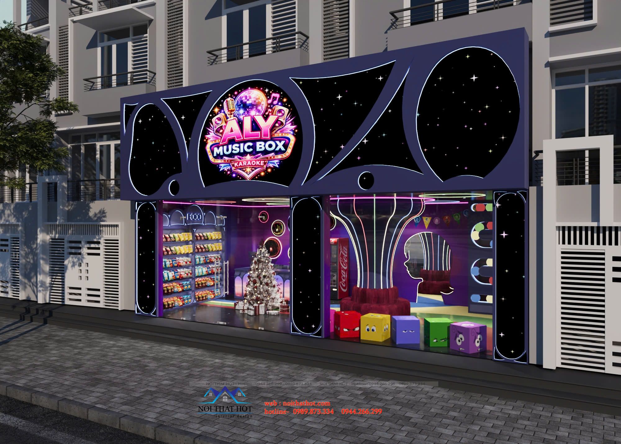 thiết kế music box đẹp