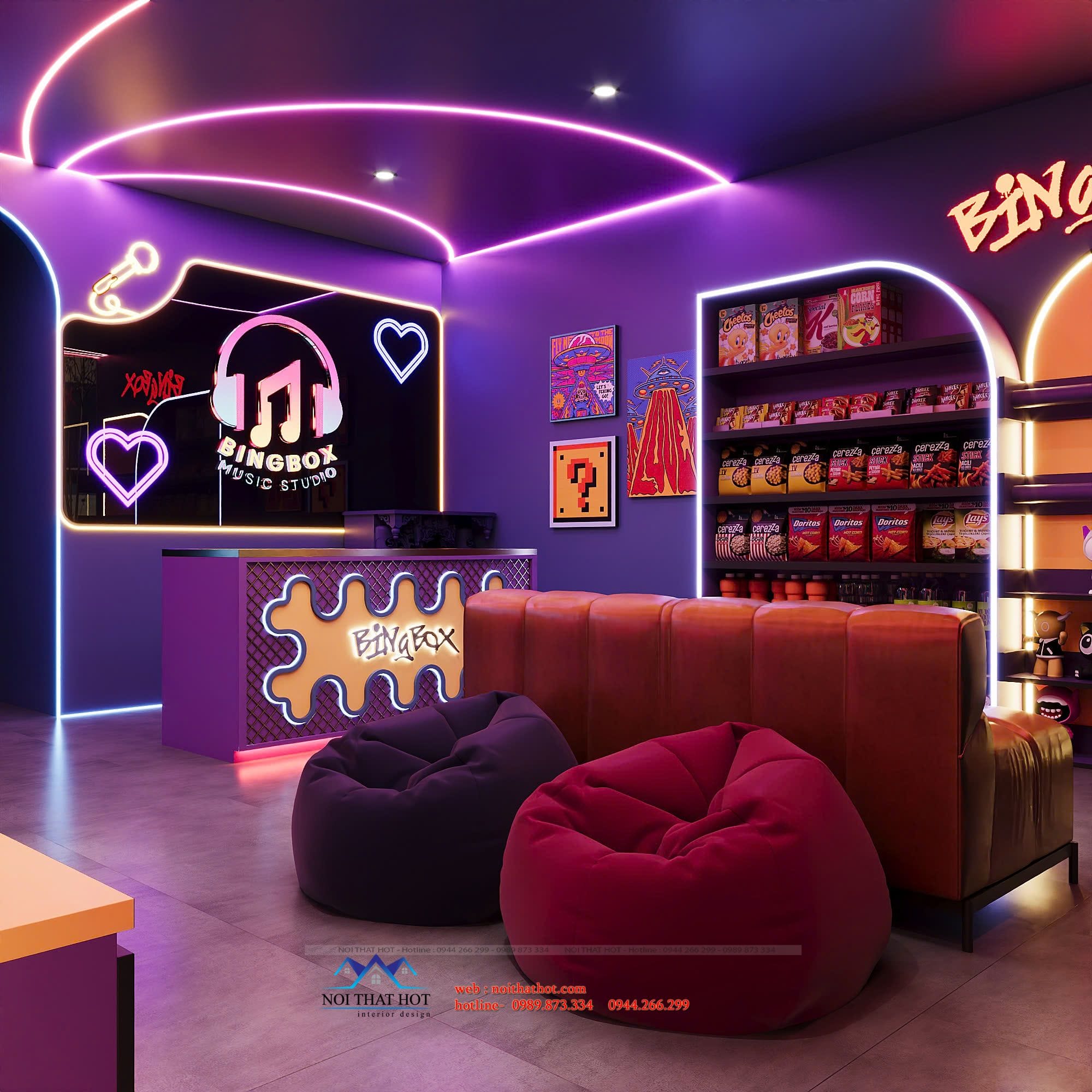 sảnh order music box