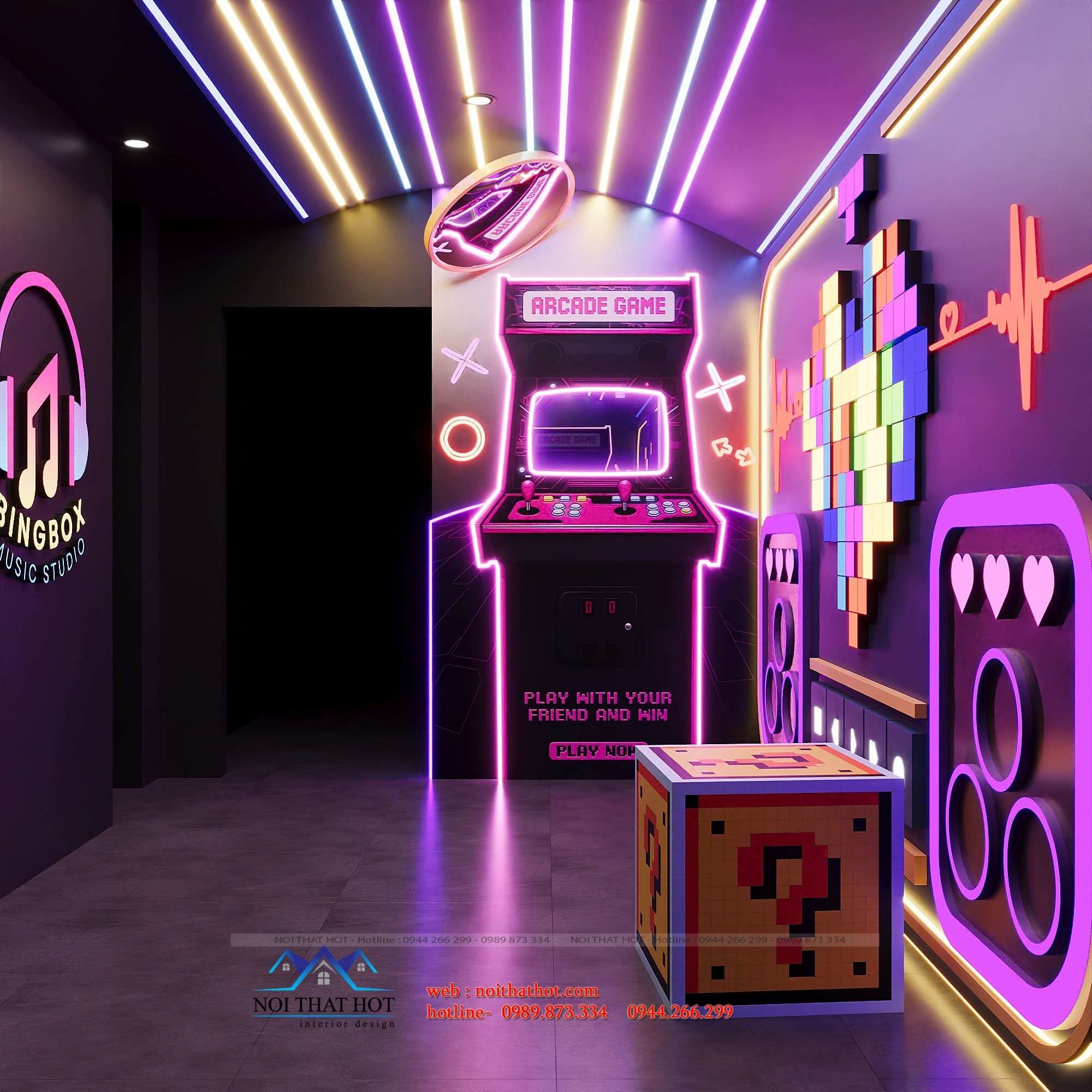 góc check-in music box