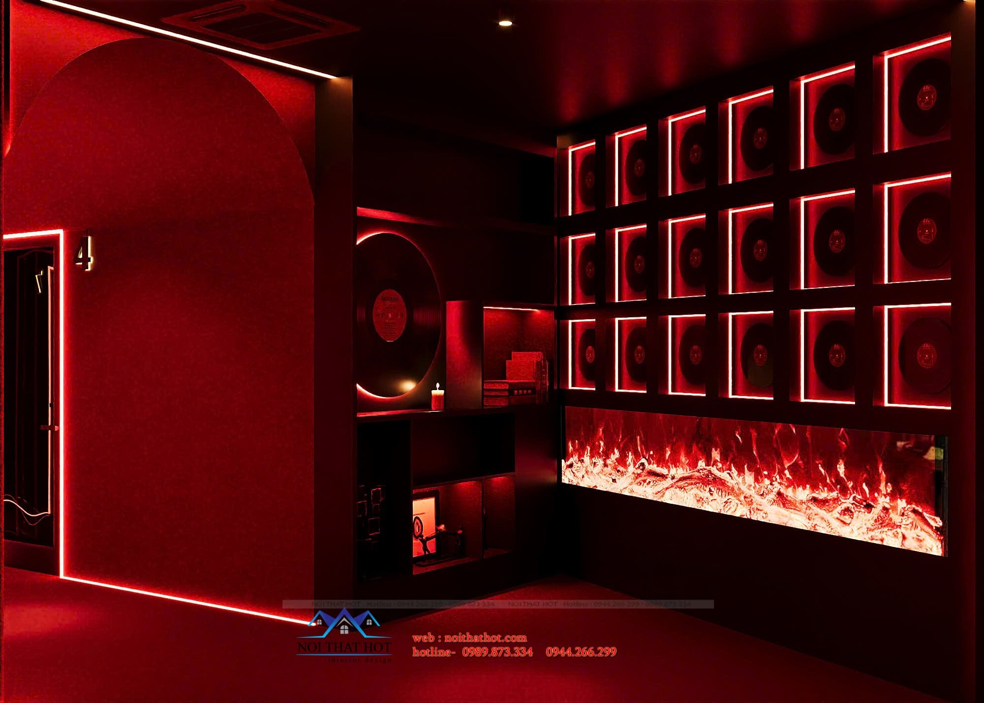 Thiết kế rực lửa