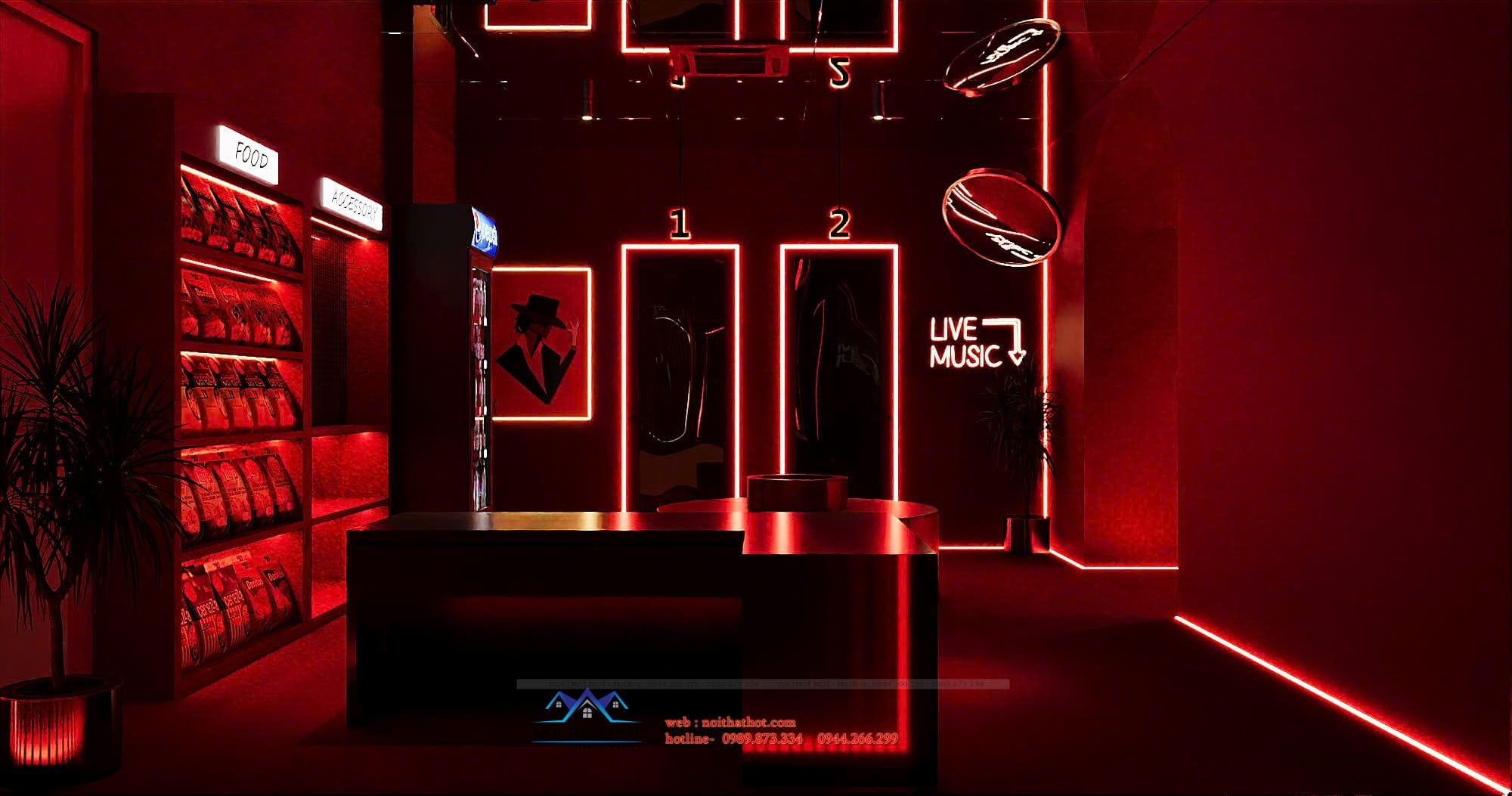 Sảnh tiếp khách music box