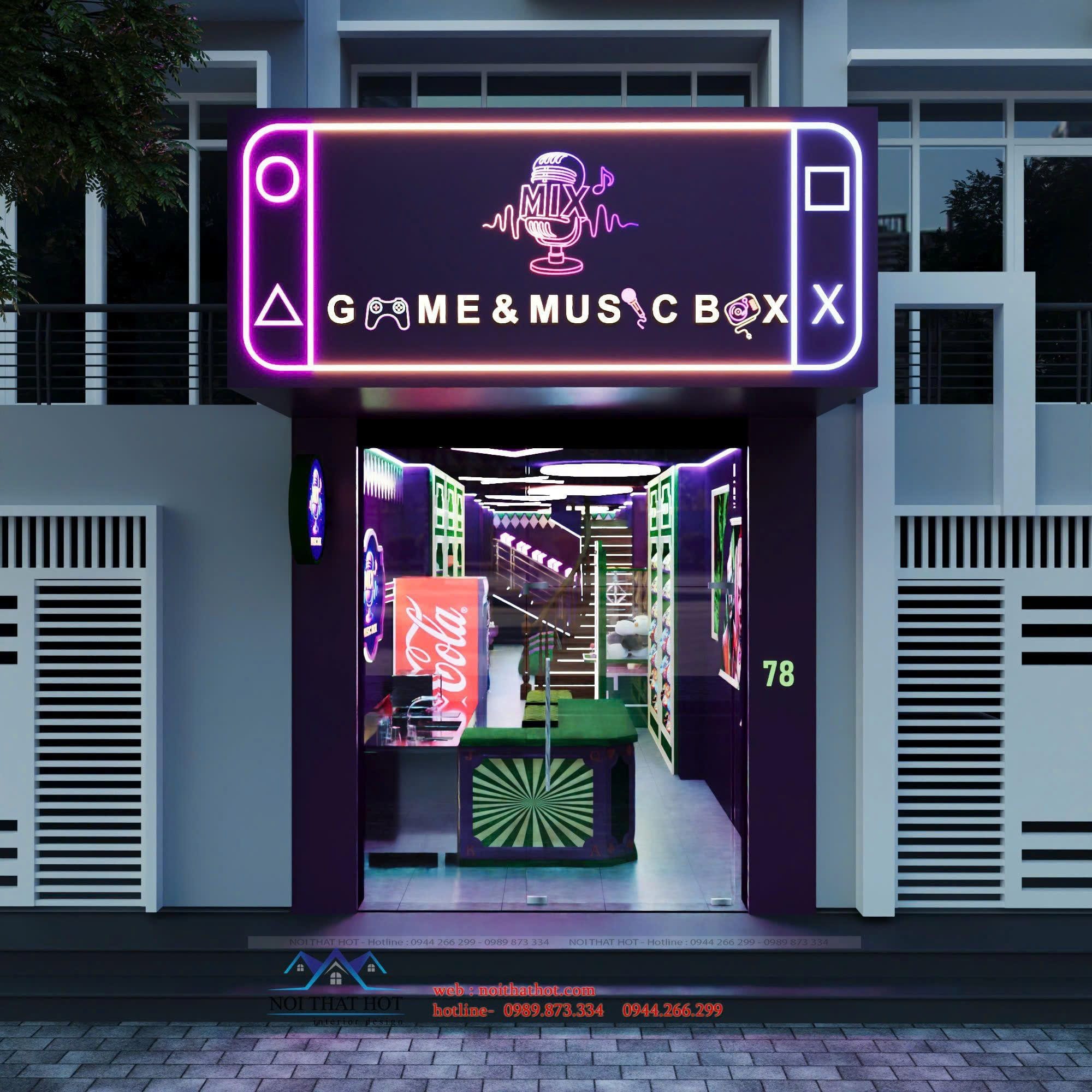 Mặt tiền music box