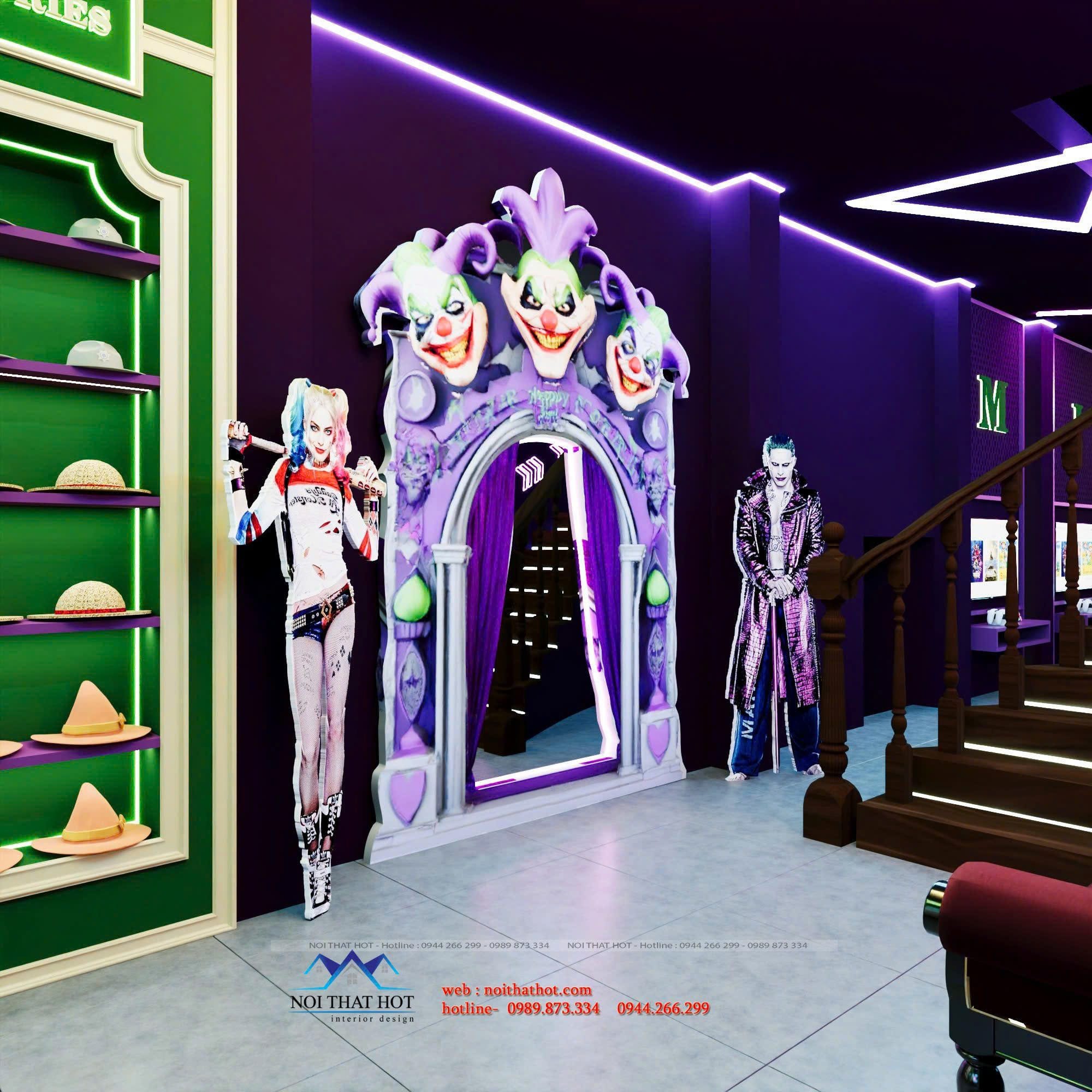 Góc check in joker quinn