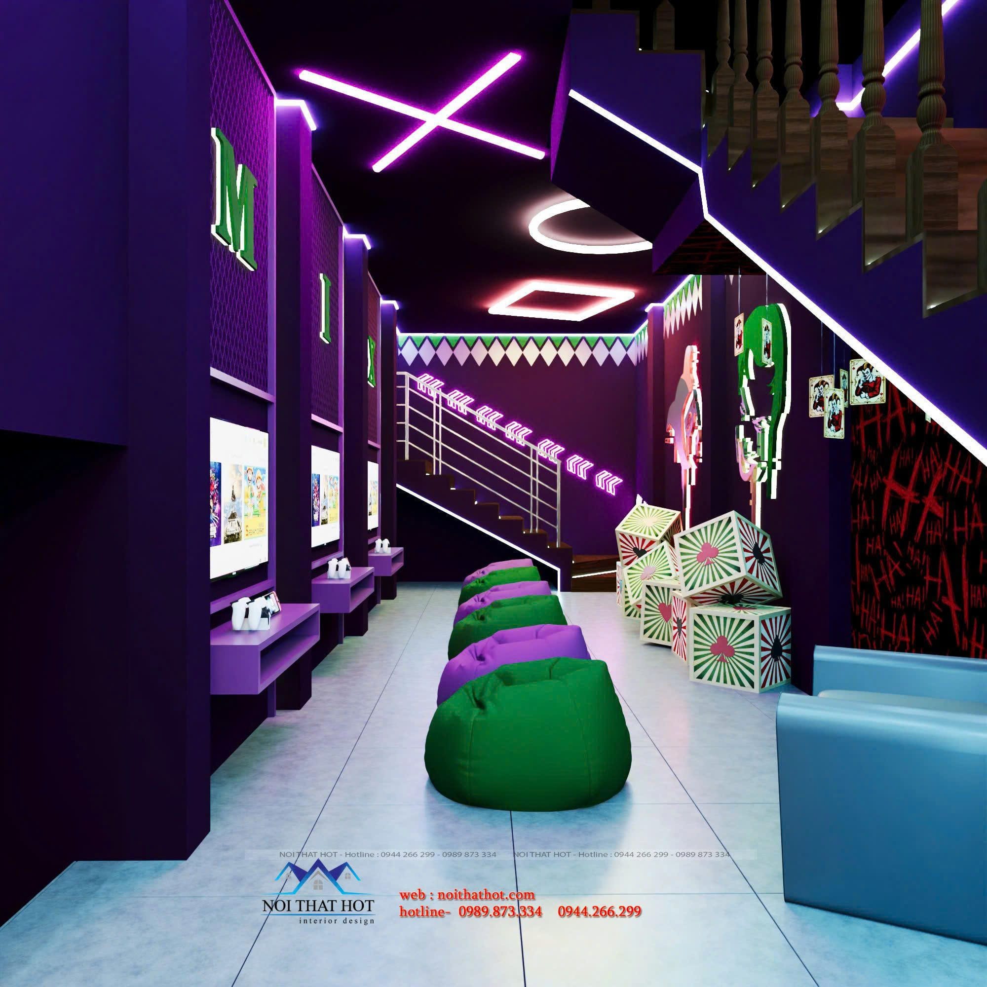 Khu chơi game tại musoc box