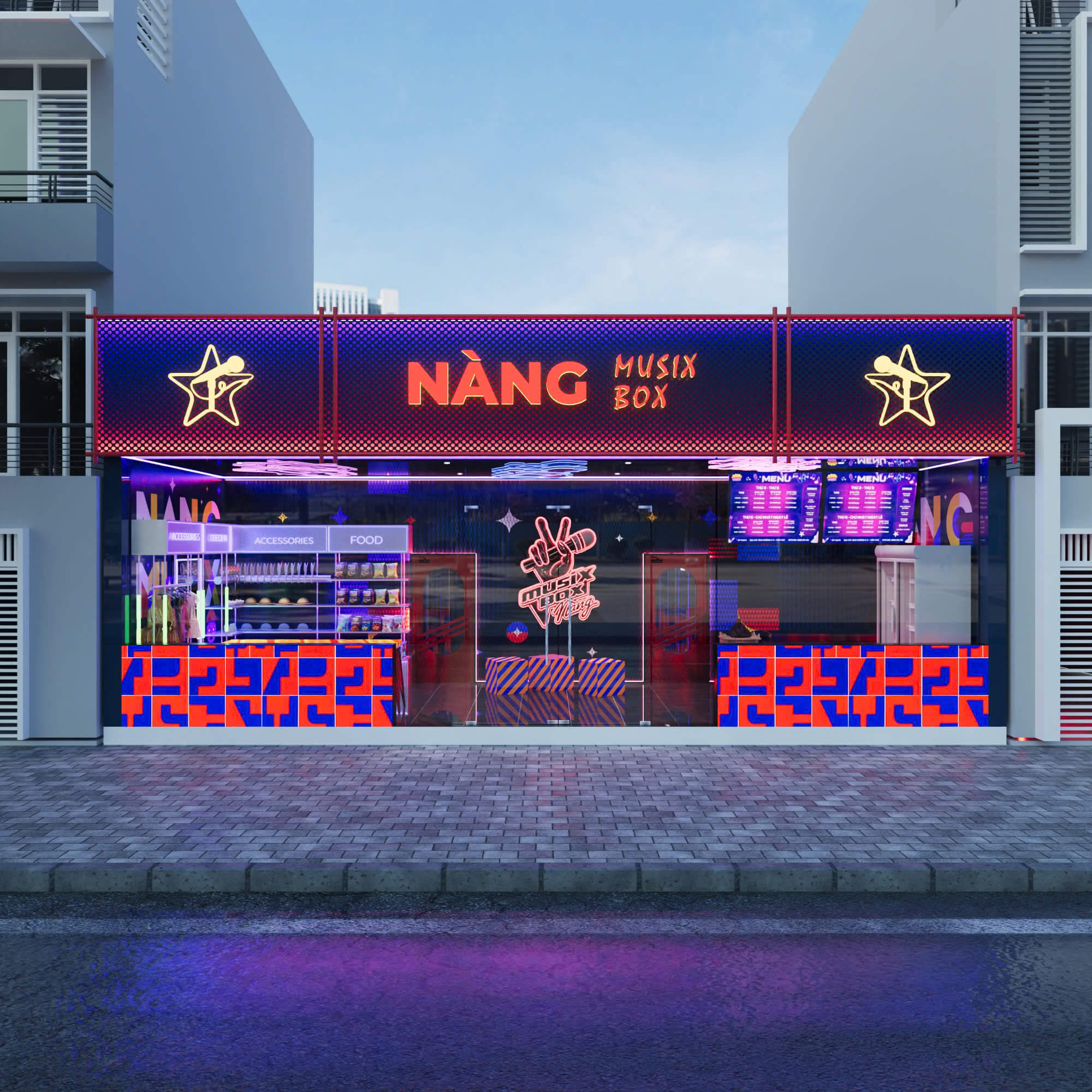 mặt tiền music box