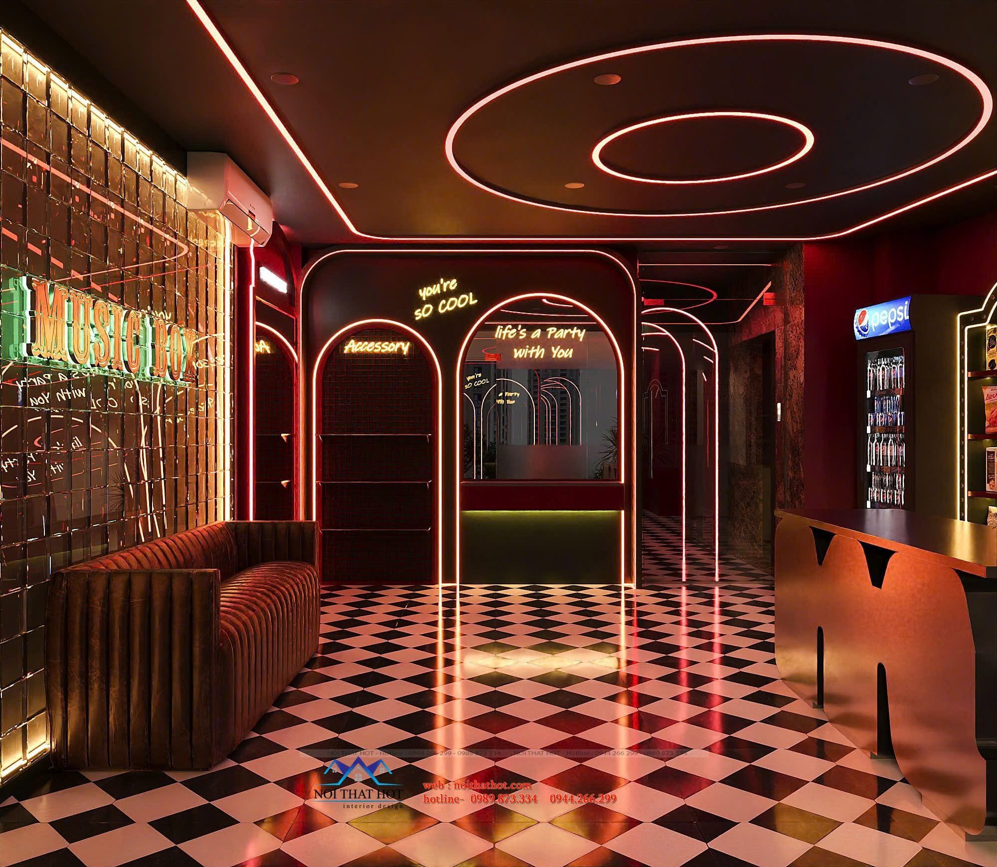 sảnh tiếp khách music box