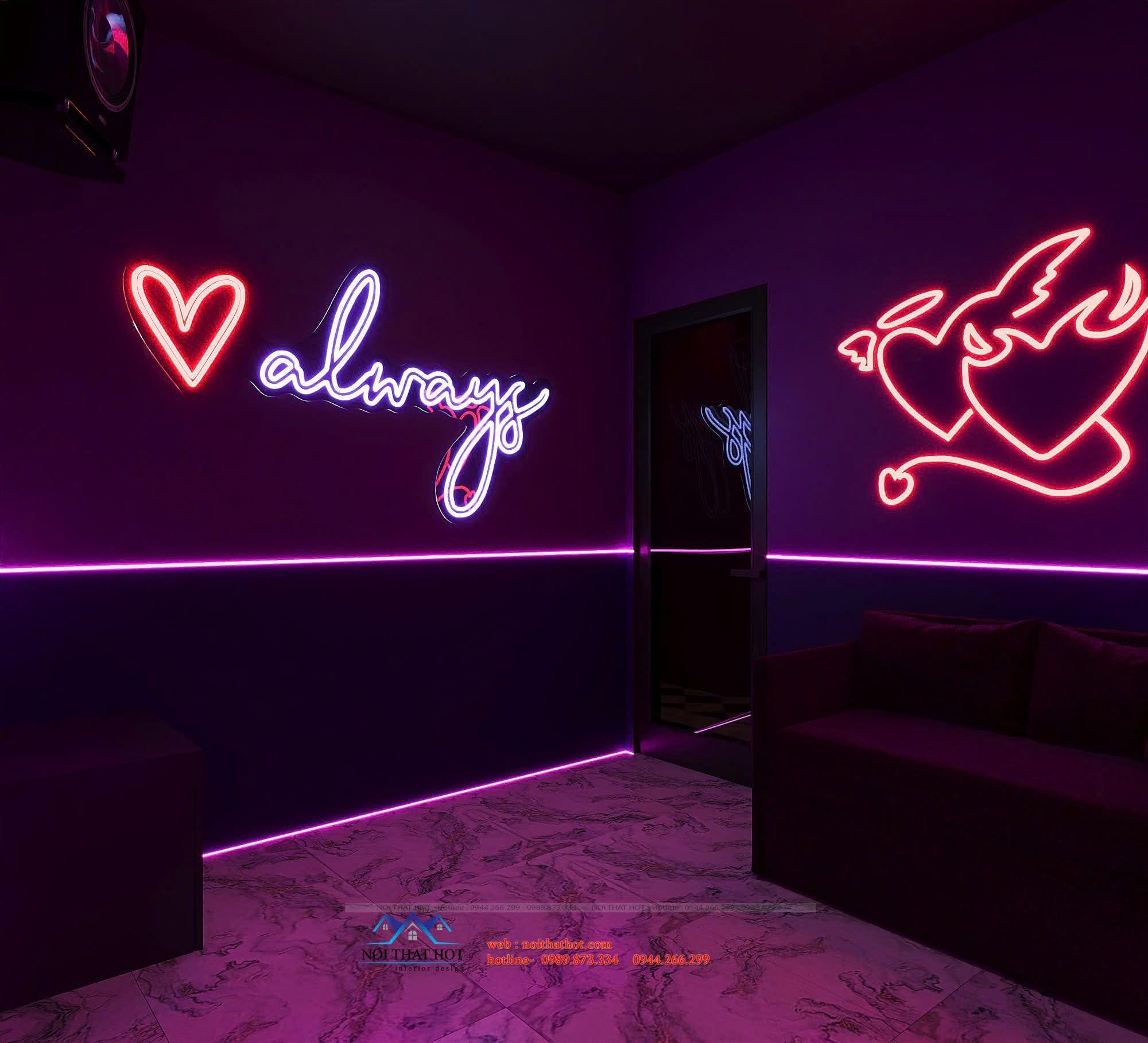 Đèn neon trang trí