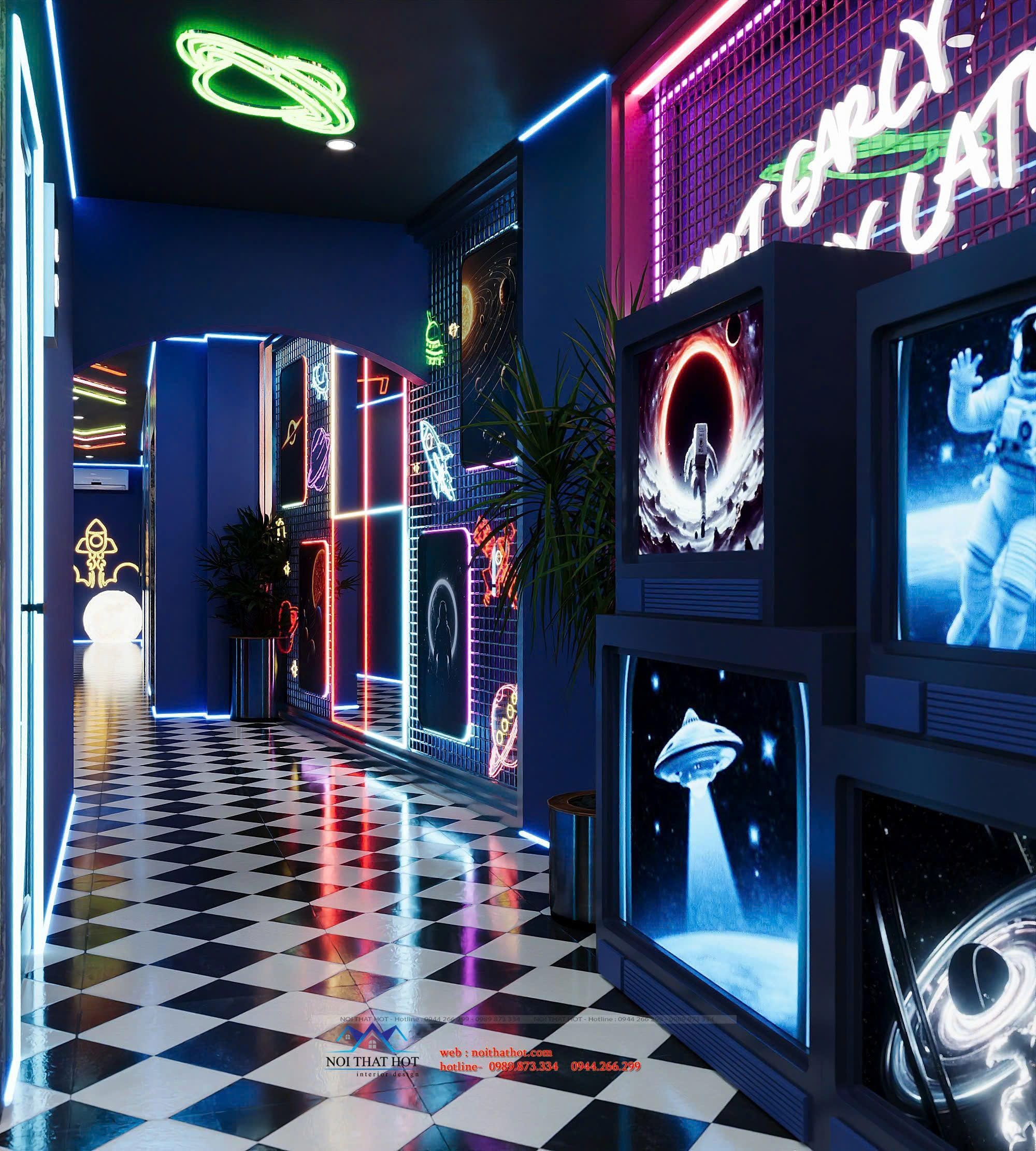 trang trí hành lang đẹp