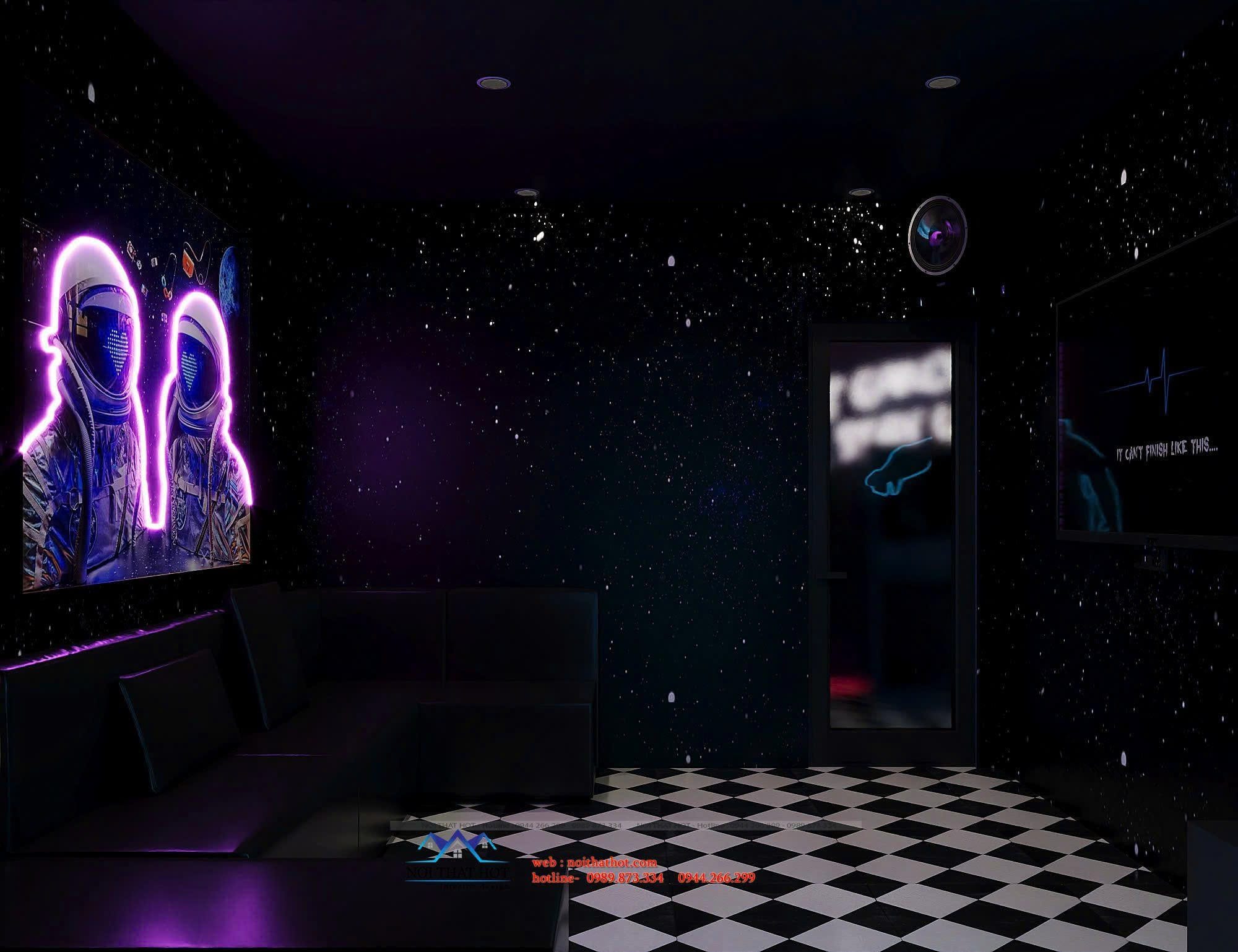 thiết kế phòng music box đẹp