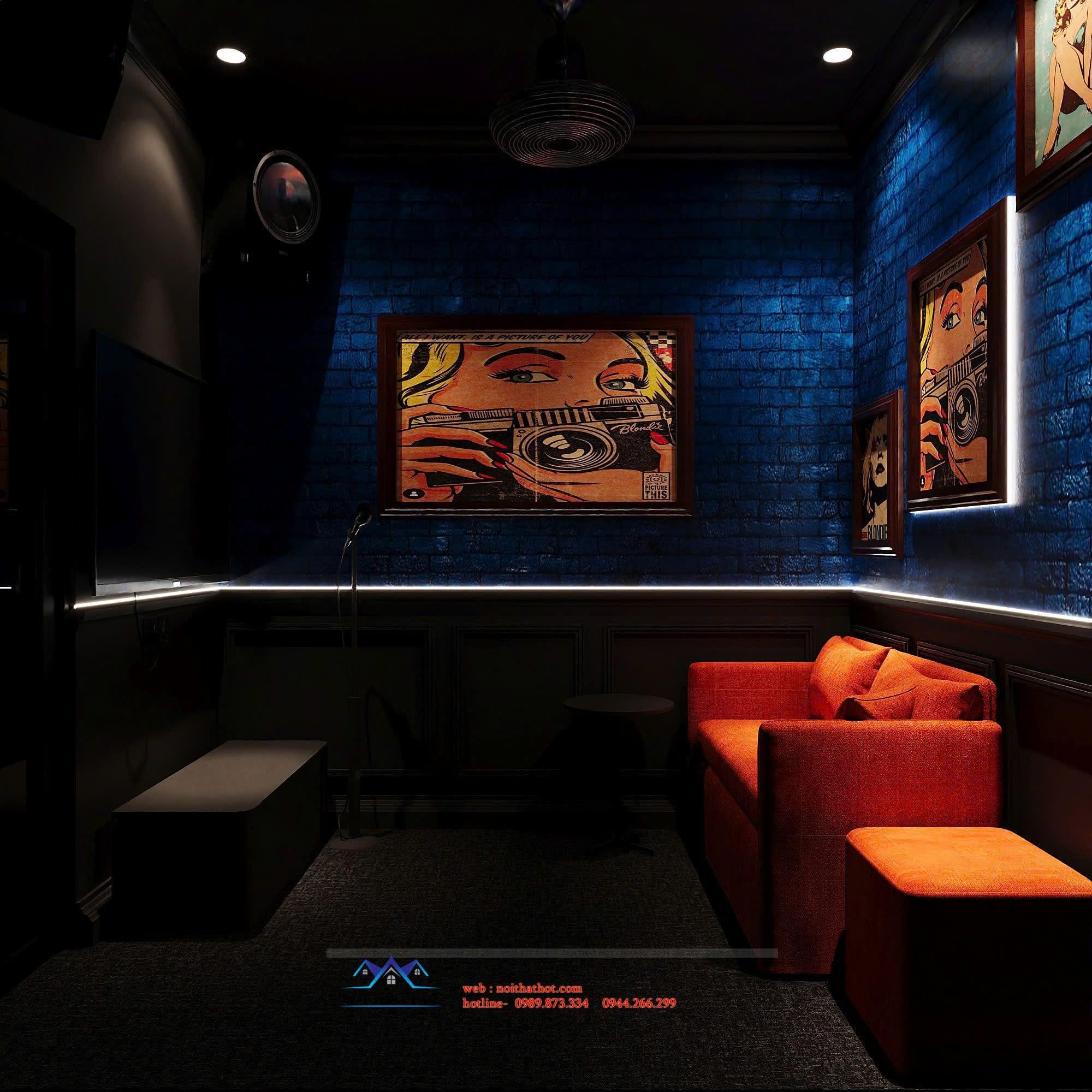 mẫu thiết kế phòng music box đẹp 1