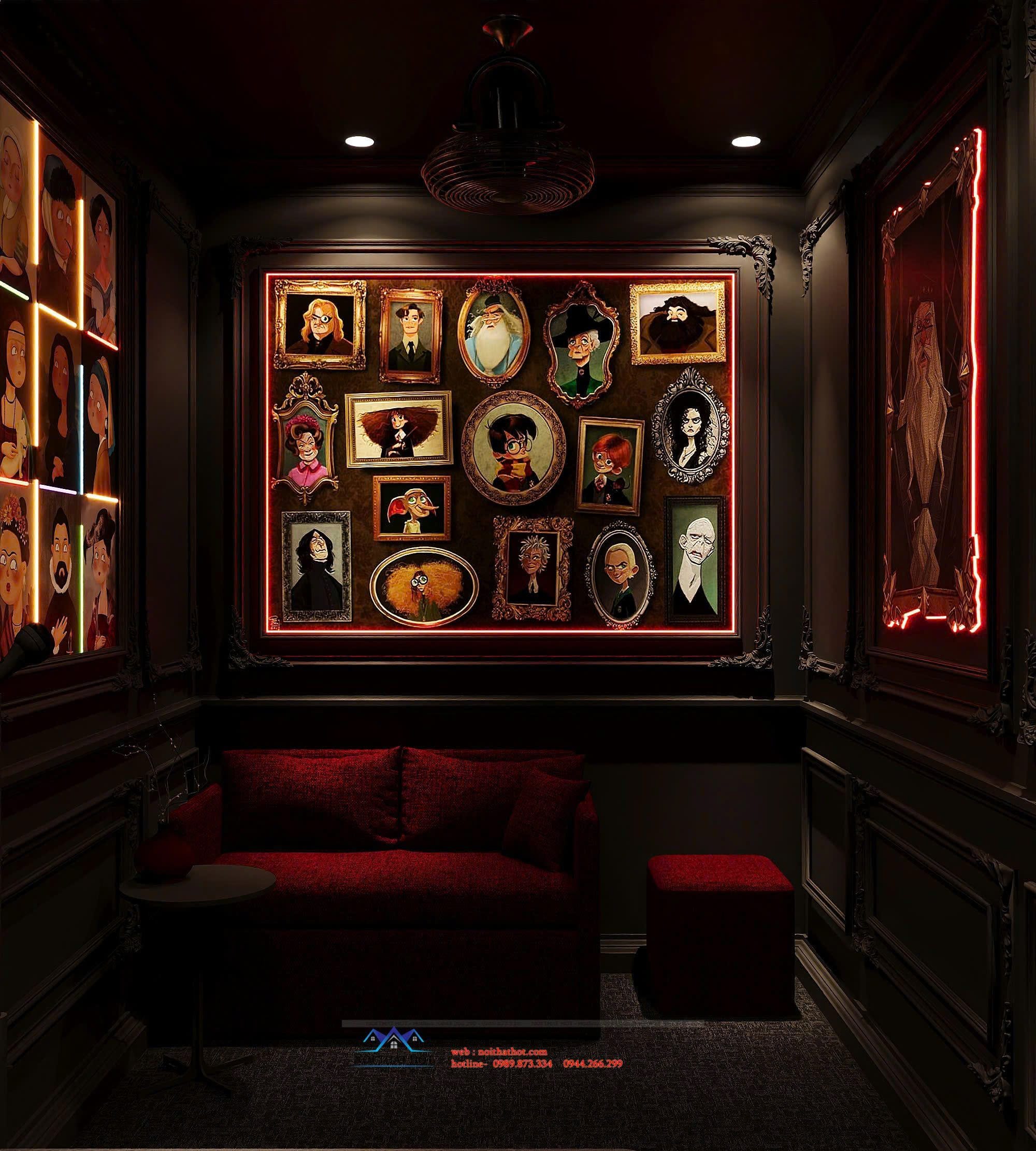 thiết kế phòng music box 1