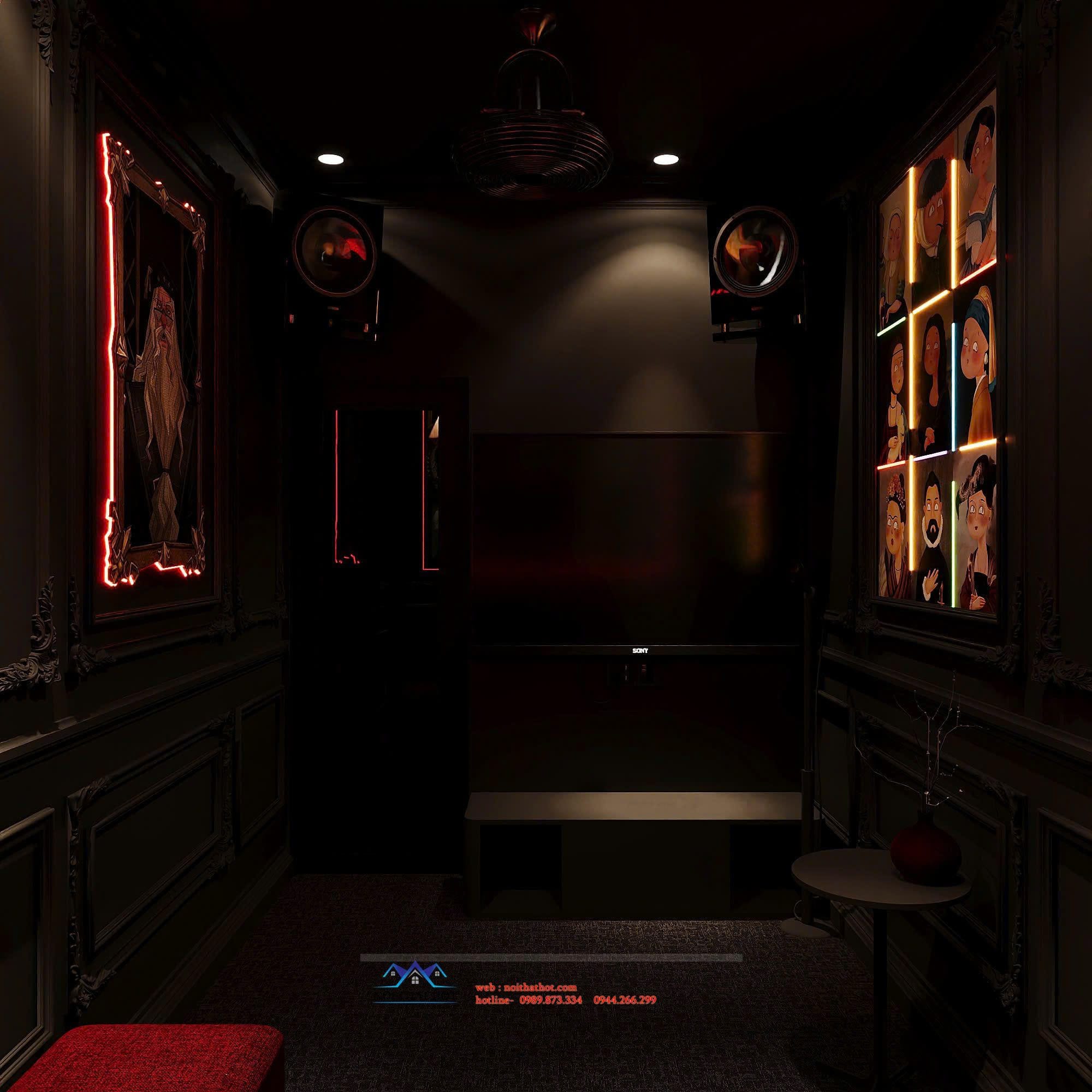 thiết kế phòng music box 3