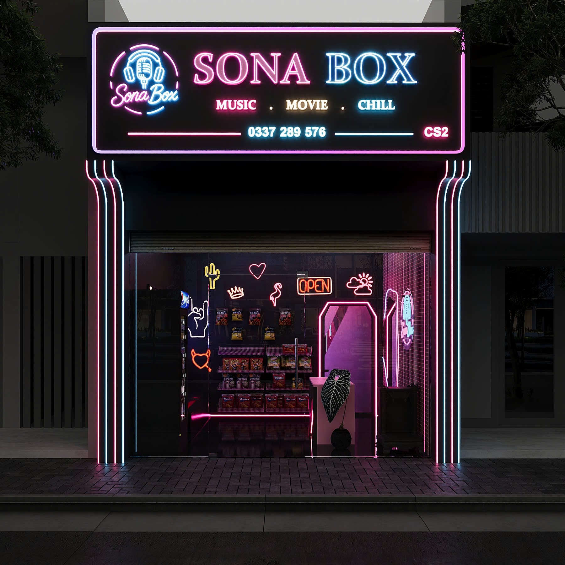 thiết kế music box đẹp