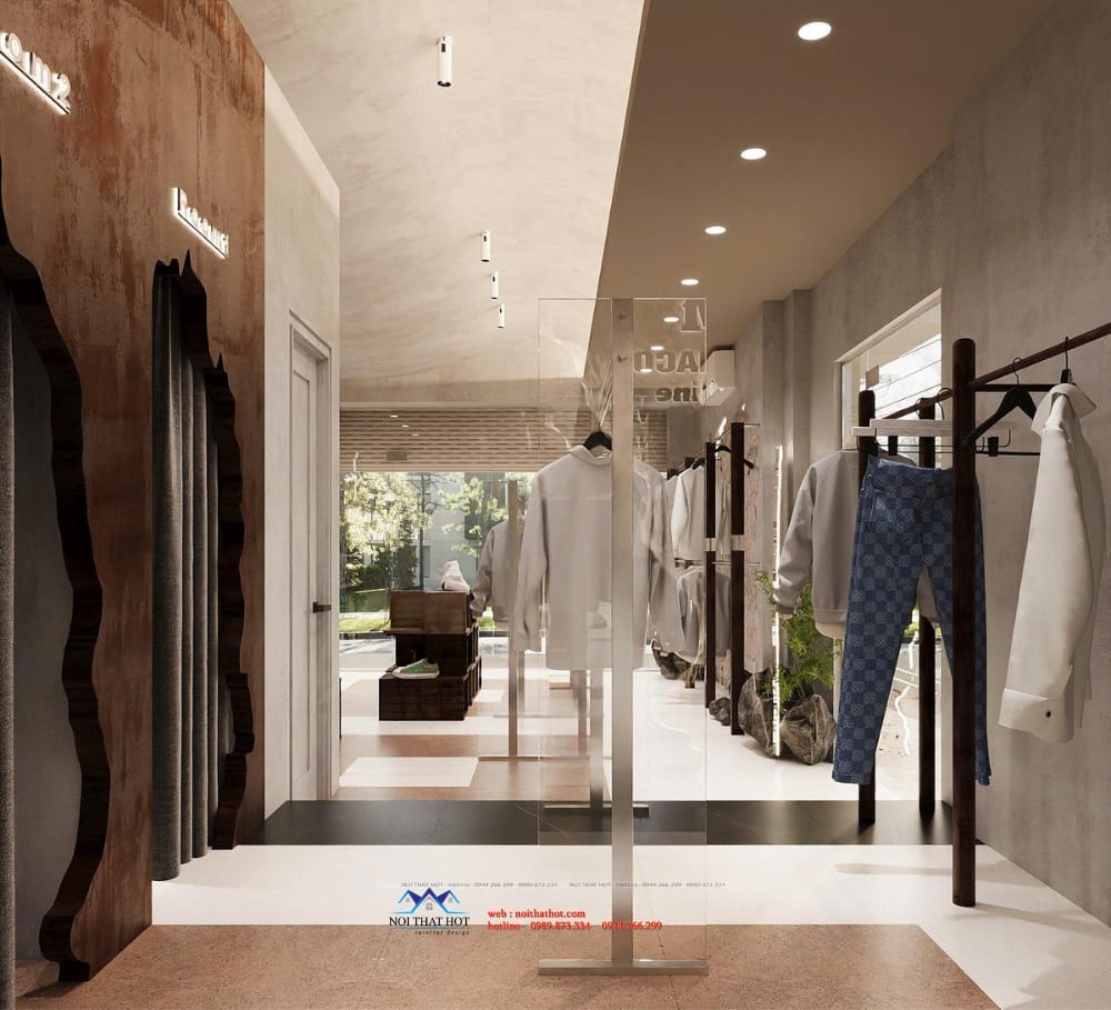 bài trí cửa hàng