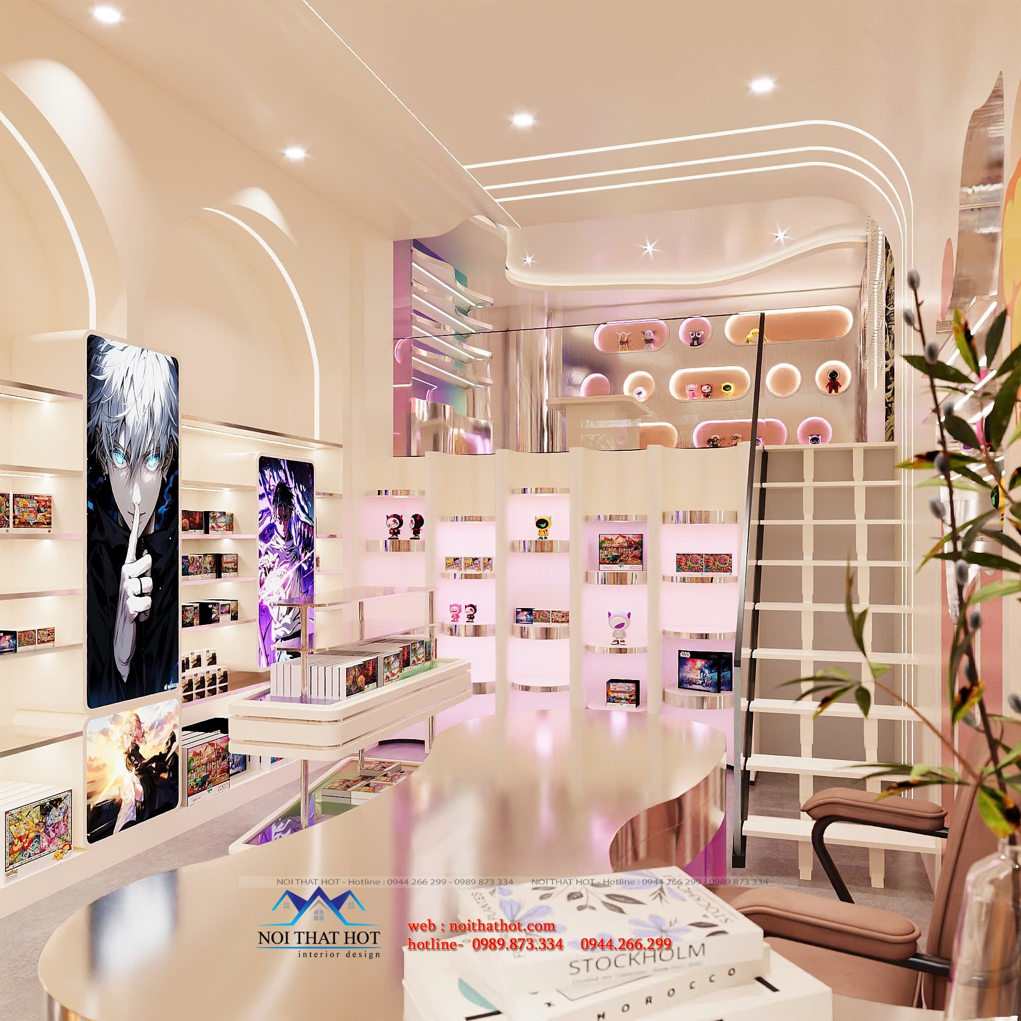 thiết kế shop figure tại Hà Nội